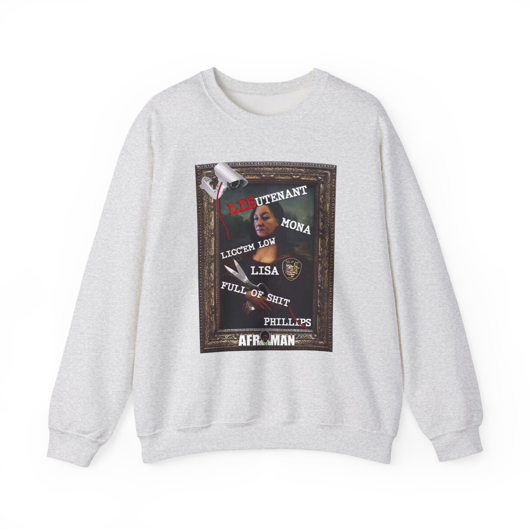 Afroman Lt Licc’em Low Lisa Full of Shit Phillips Unisex Heavy Blend™ Crewneck Sweatshirt