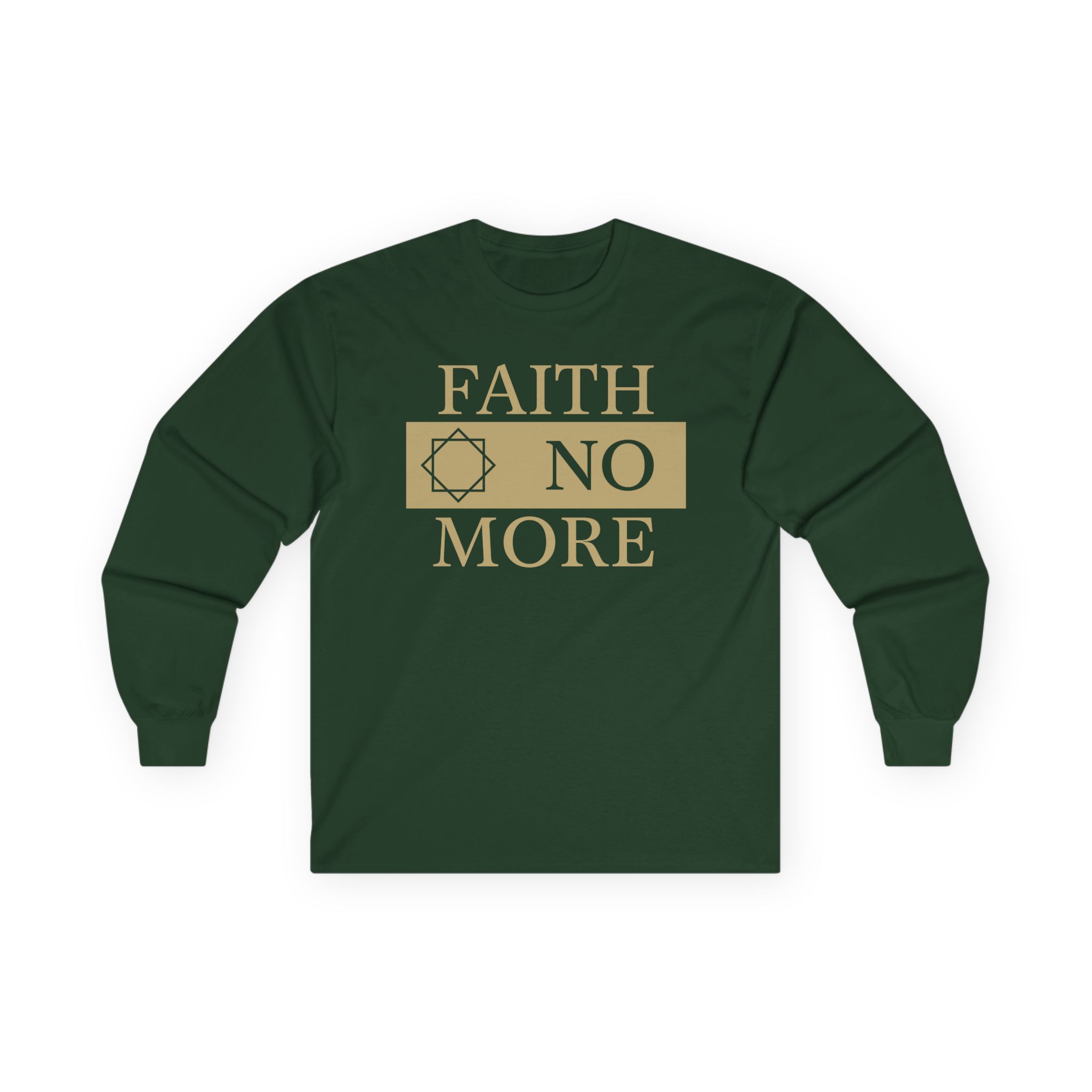 Faith No More Gold Logo Unisex Ultra Cotton Long Sleeve Tee