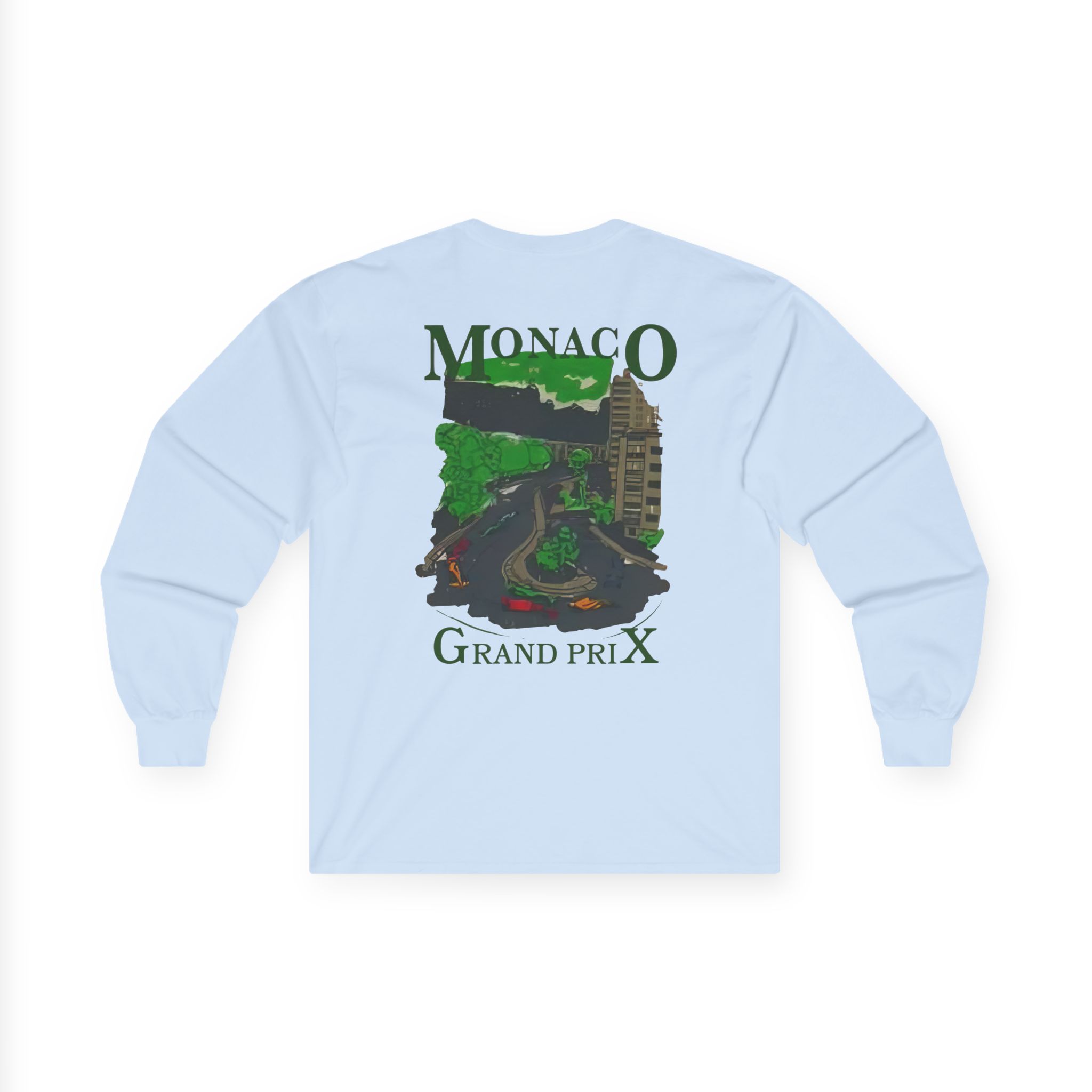 BB Monaco Turn 6 Unisex Ultra Cotton Long Sleeve Tee