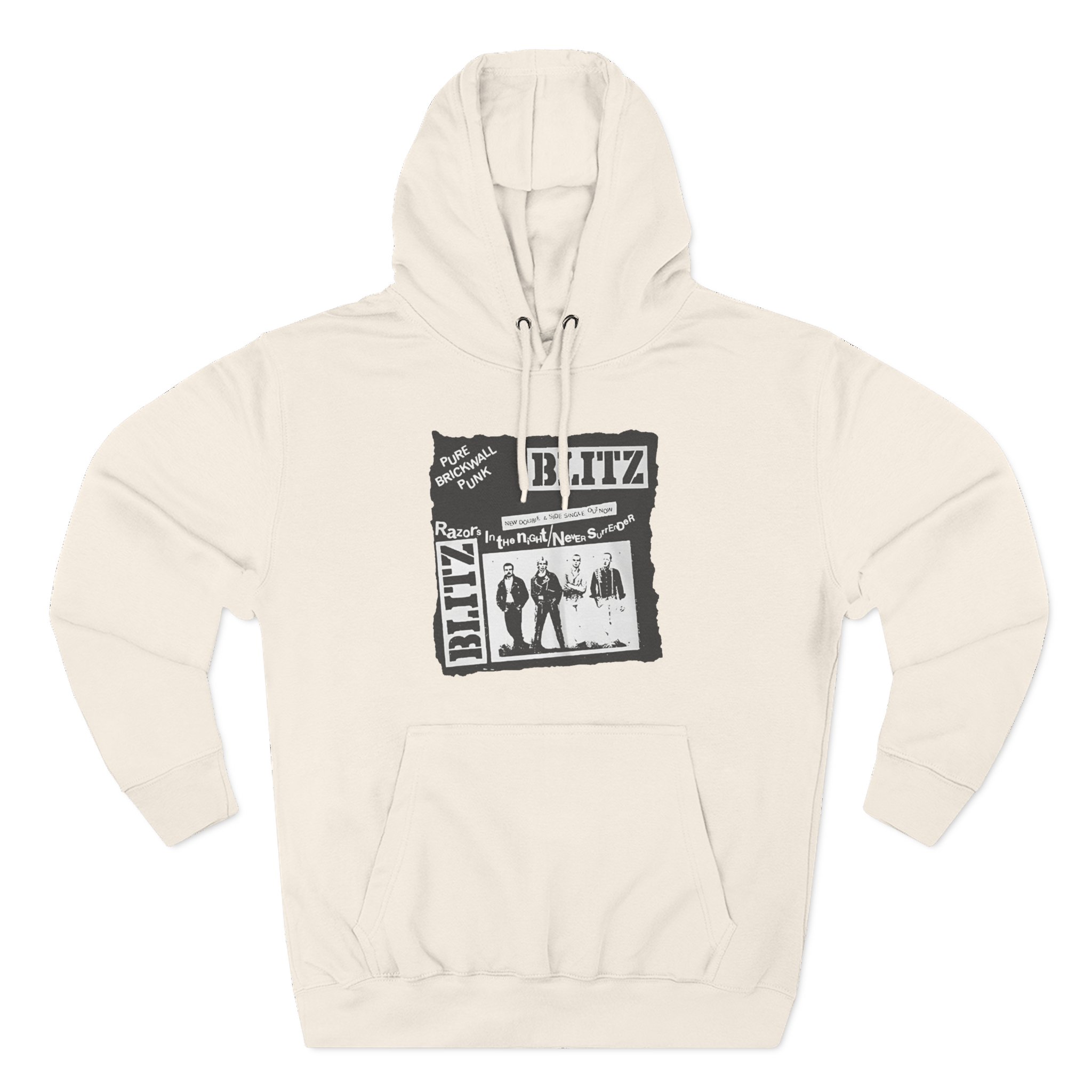 Blitz Pure Brick Wall Three-Panel Fleece Hoodie
