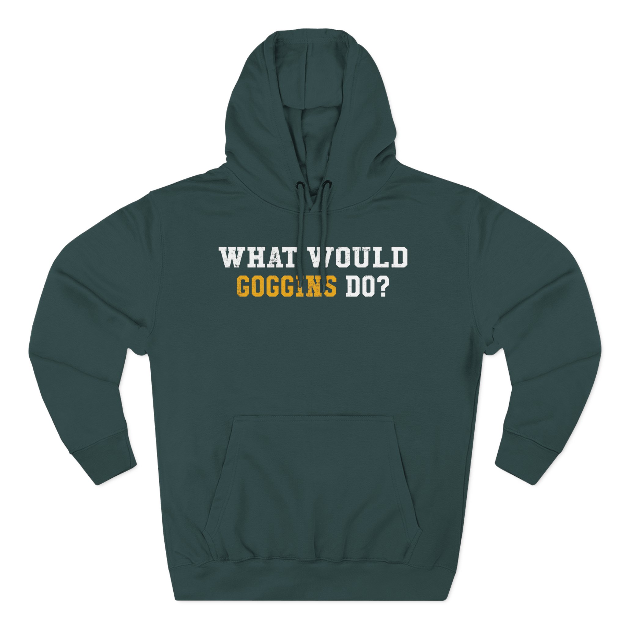 David Goggins What Would Goggins Do Three-Panel Fleece Hoodie