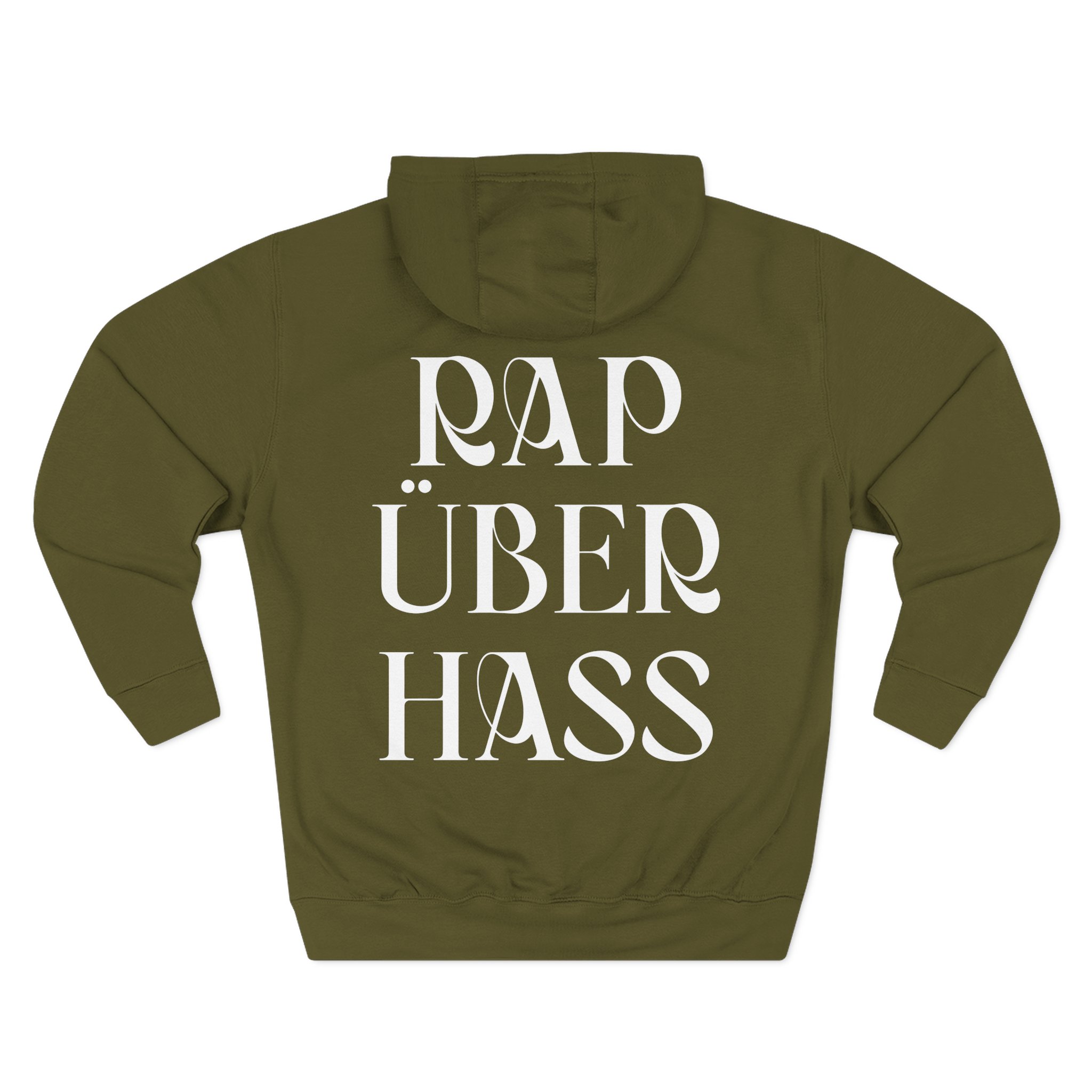 Kiz Rap About Hate Cover Three-Panel Fleece Hoodie