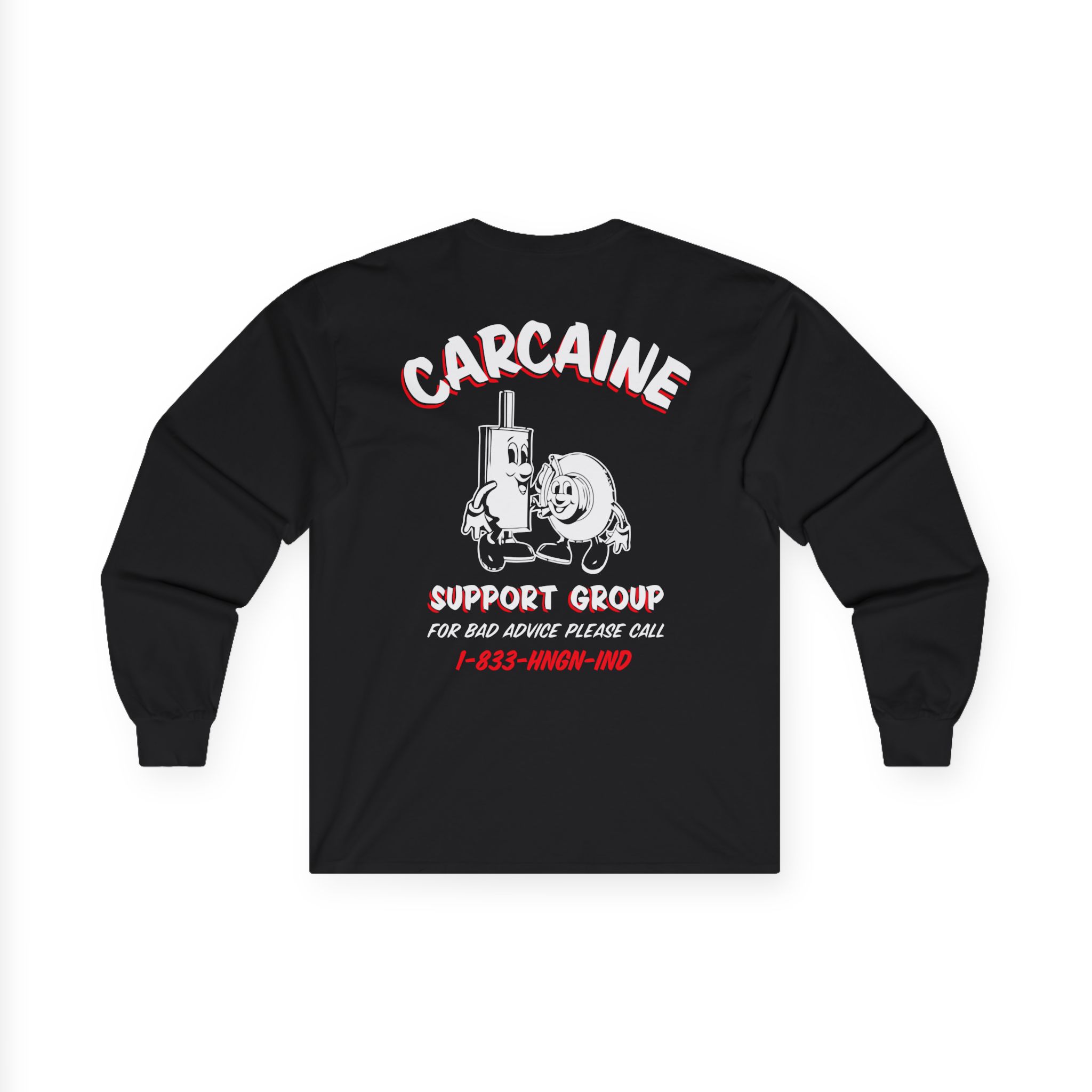 Ken Block Hoonigan Carcaine Support Group Unisex Ultra Cotton Long Sleeve Tee