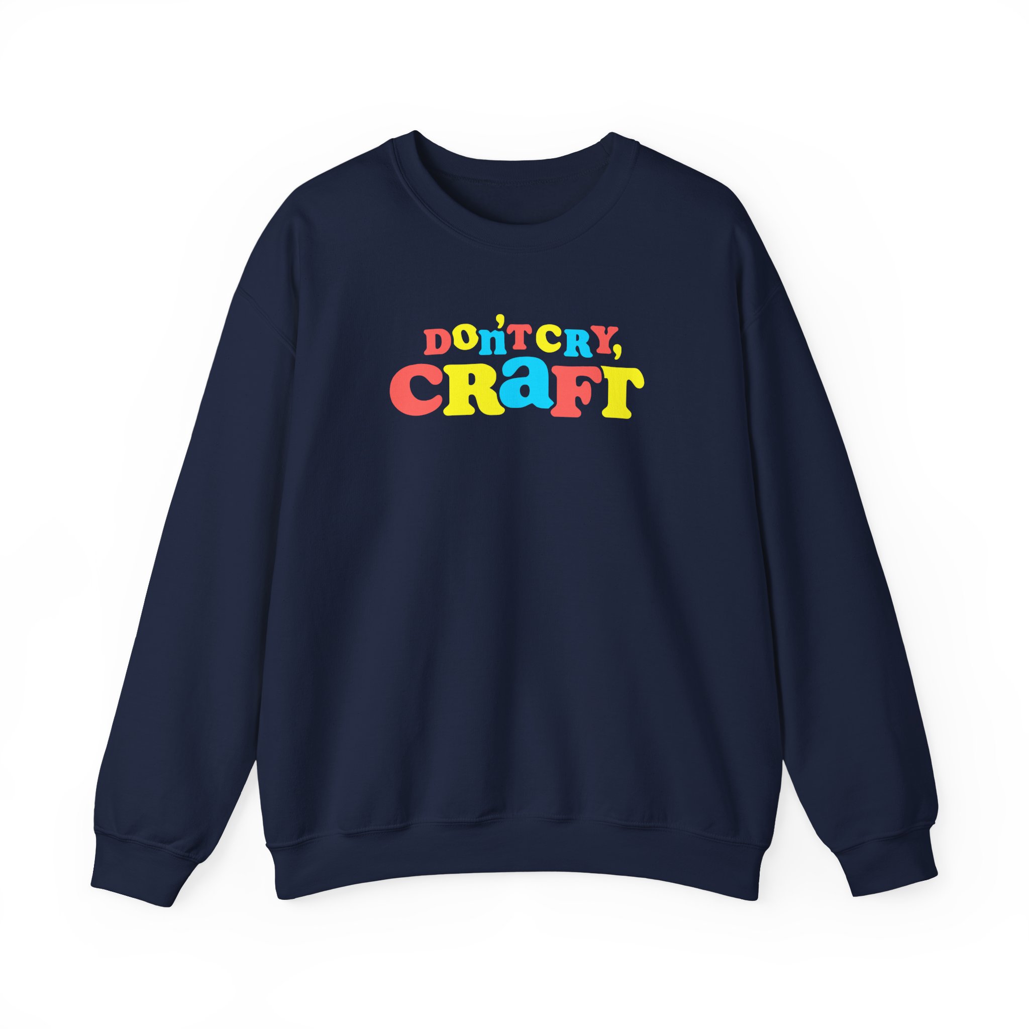 Dan and Phil Don't Cry Craft Unisex Heavy Blendâ„¢ Crewneck Sweatshirt
