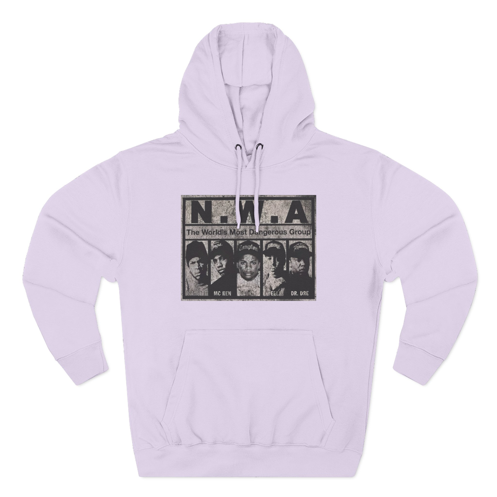 NWA The World's Most Dangerous Group Three-Panel Fleece Hoodie