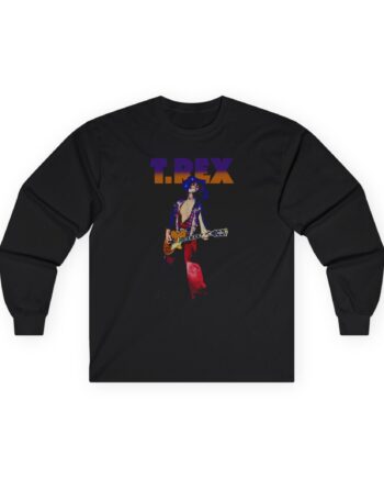 T Rex Rockin Unisex Ultra Cotton Long Sleeve Tee