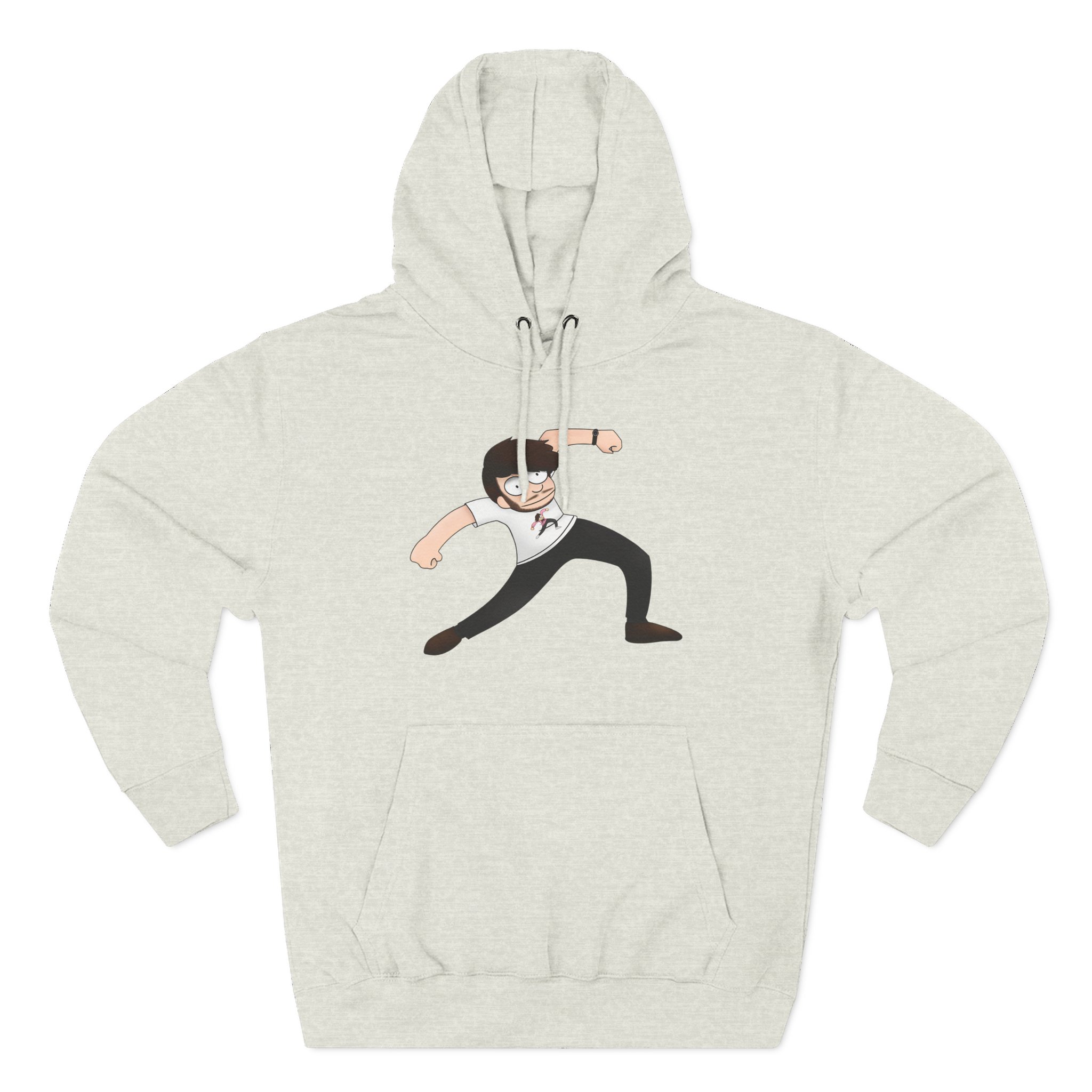 James Marriott Krumping Three-Panel Fleece Hoodie