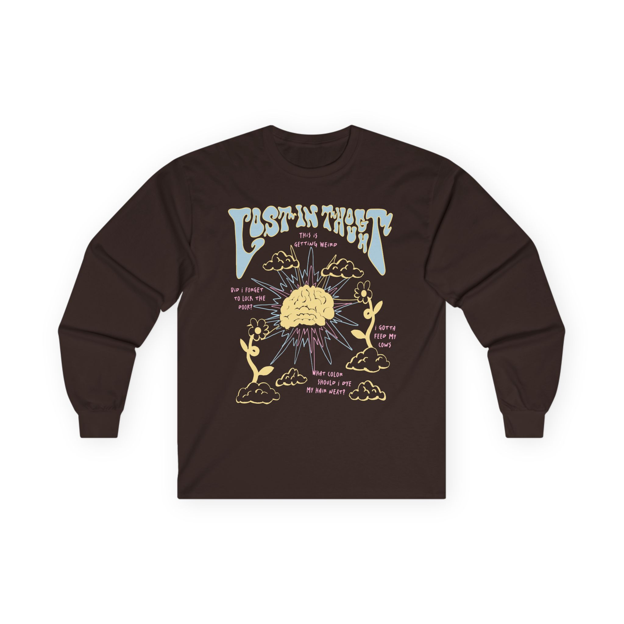Kallmekris Lost In Thought Unisex Ultra Cotton Long Sleeve Tee