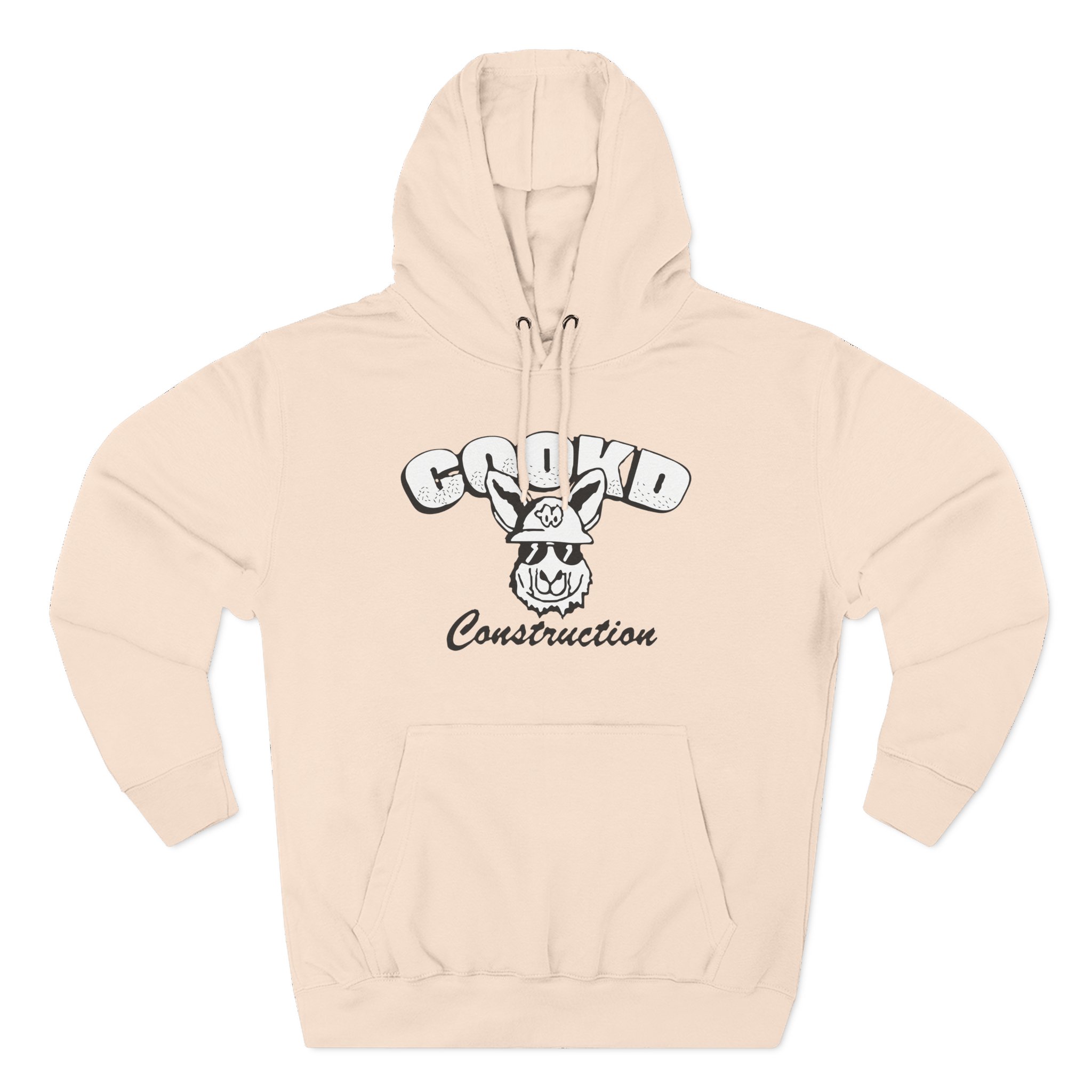 Lazarbeam Cookd Construction Three-Panel Fleece Hoodie