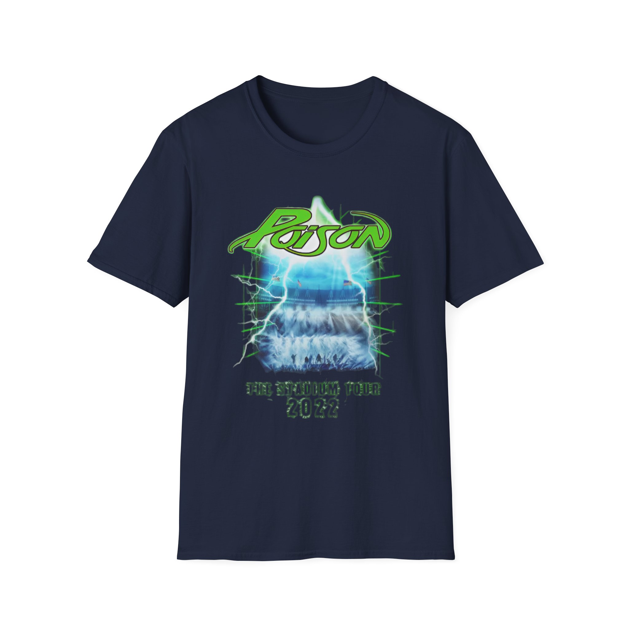 Poison Stadium Tour Unisex Softstyle T-Shirt