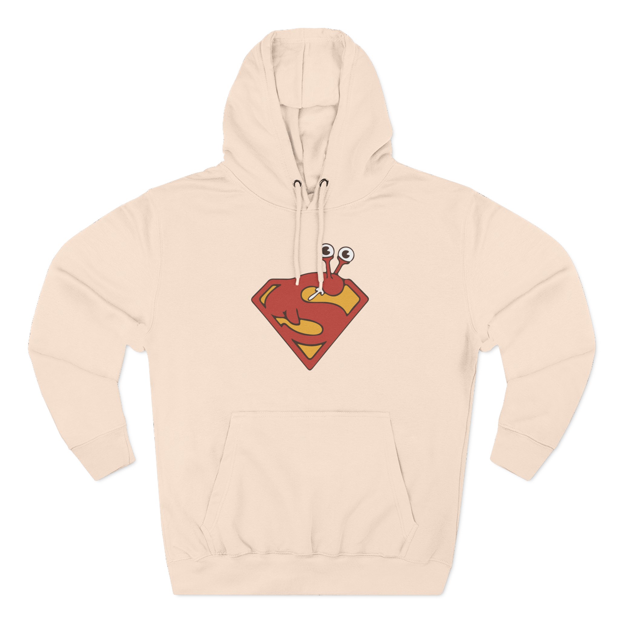 Slogoman Red Diamond Three-Panel Fleece Hoodie