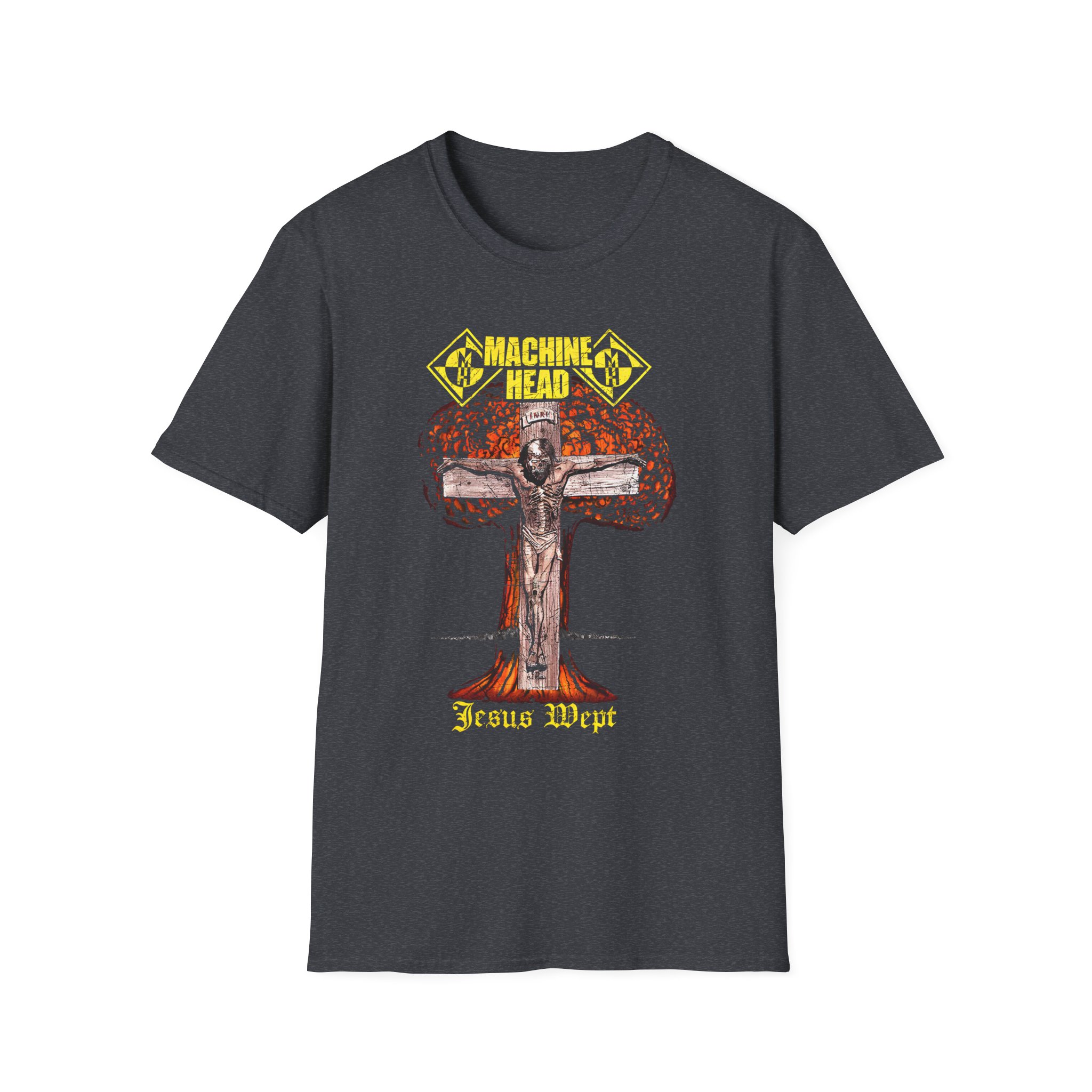 Machine Head Jesus Wept Unisex Softstyle T-Shirt