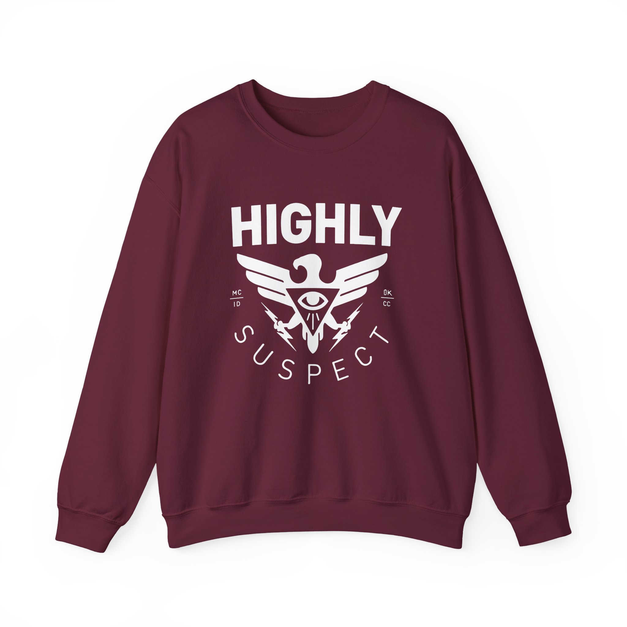 Highly Suspect Rock Band Unisex Heavy Blend Crewneck Sweatshirt