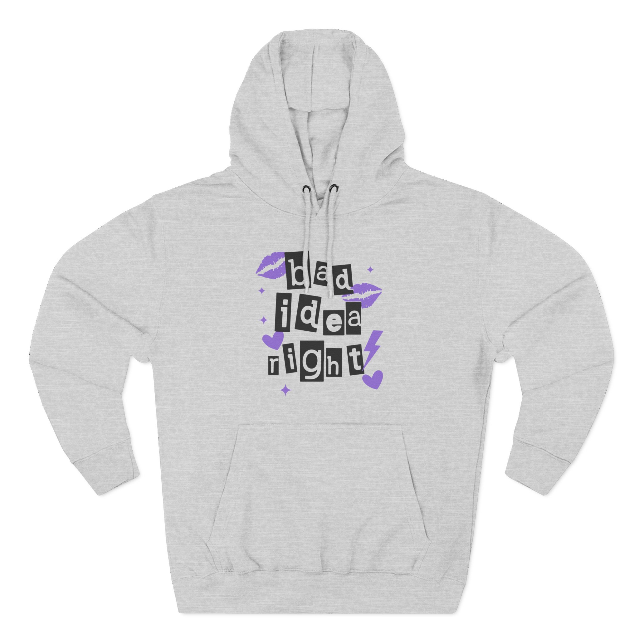 Bad Ideas Three-Panel Fleece Hoodie