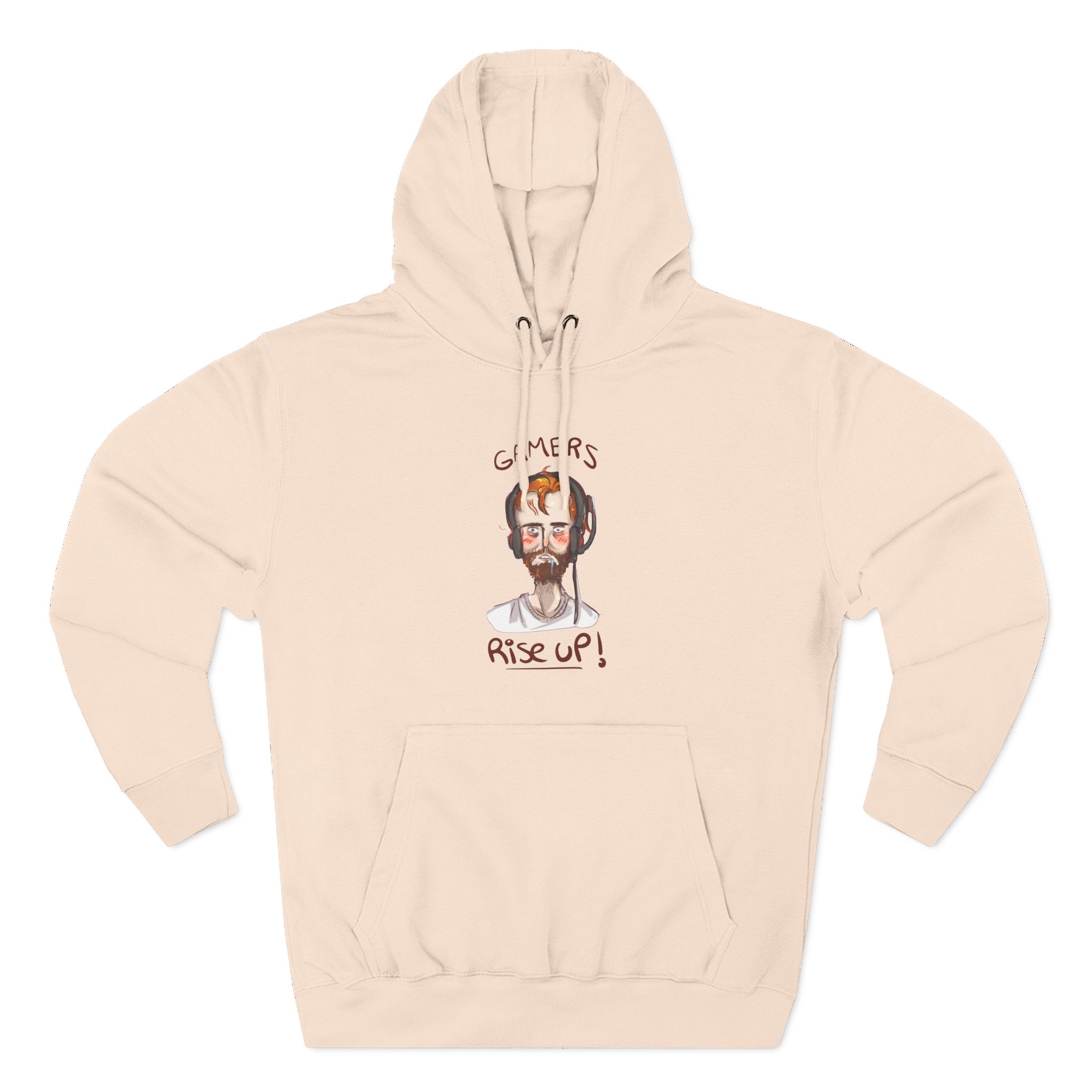 Asmongold Three-Panel Fleece Hoodie