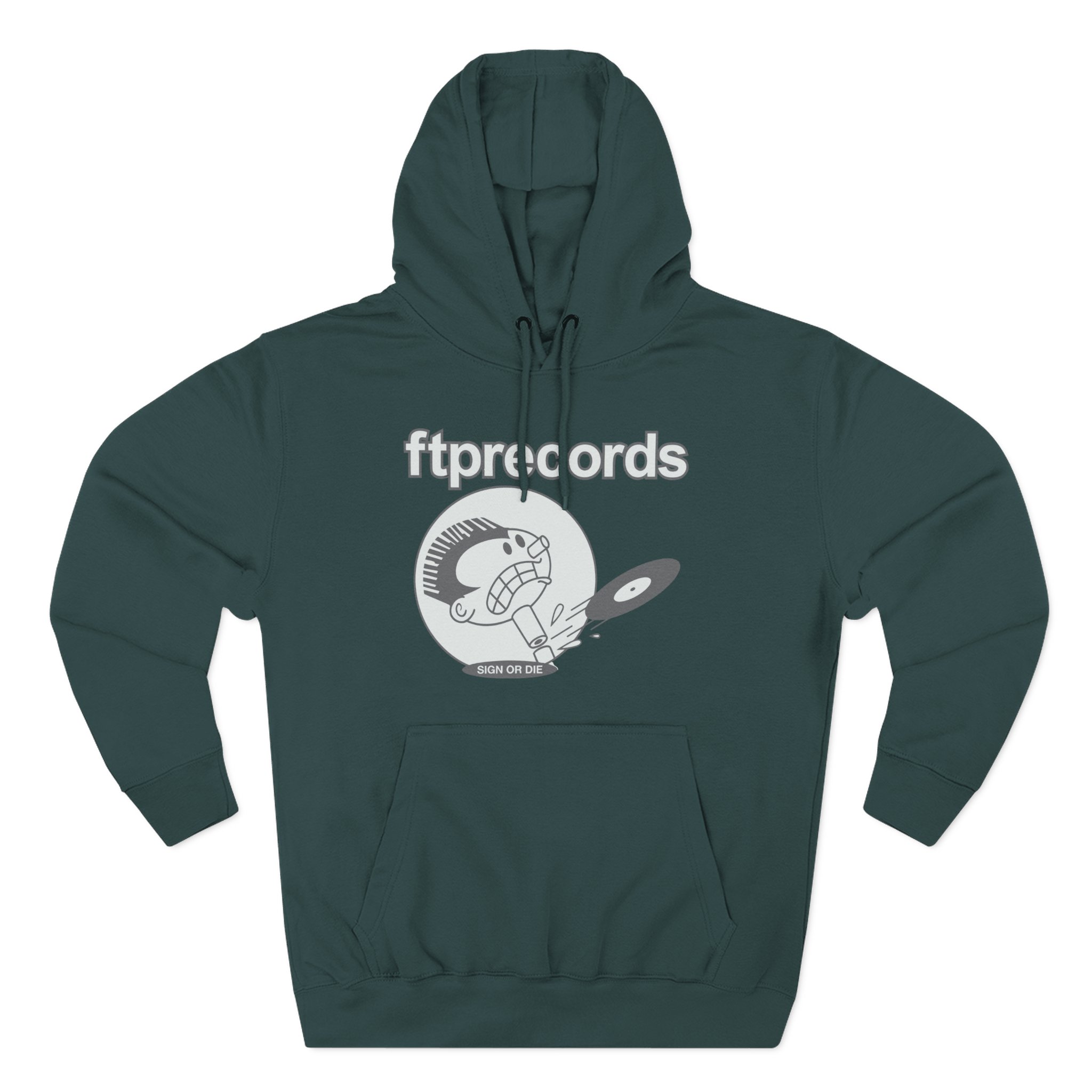 Adin Ross Ftprecords Three-Panel Fleece Hoodie