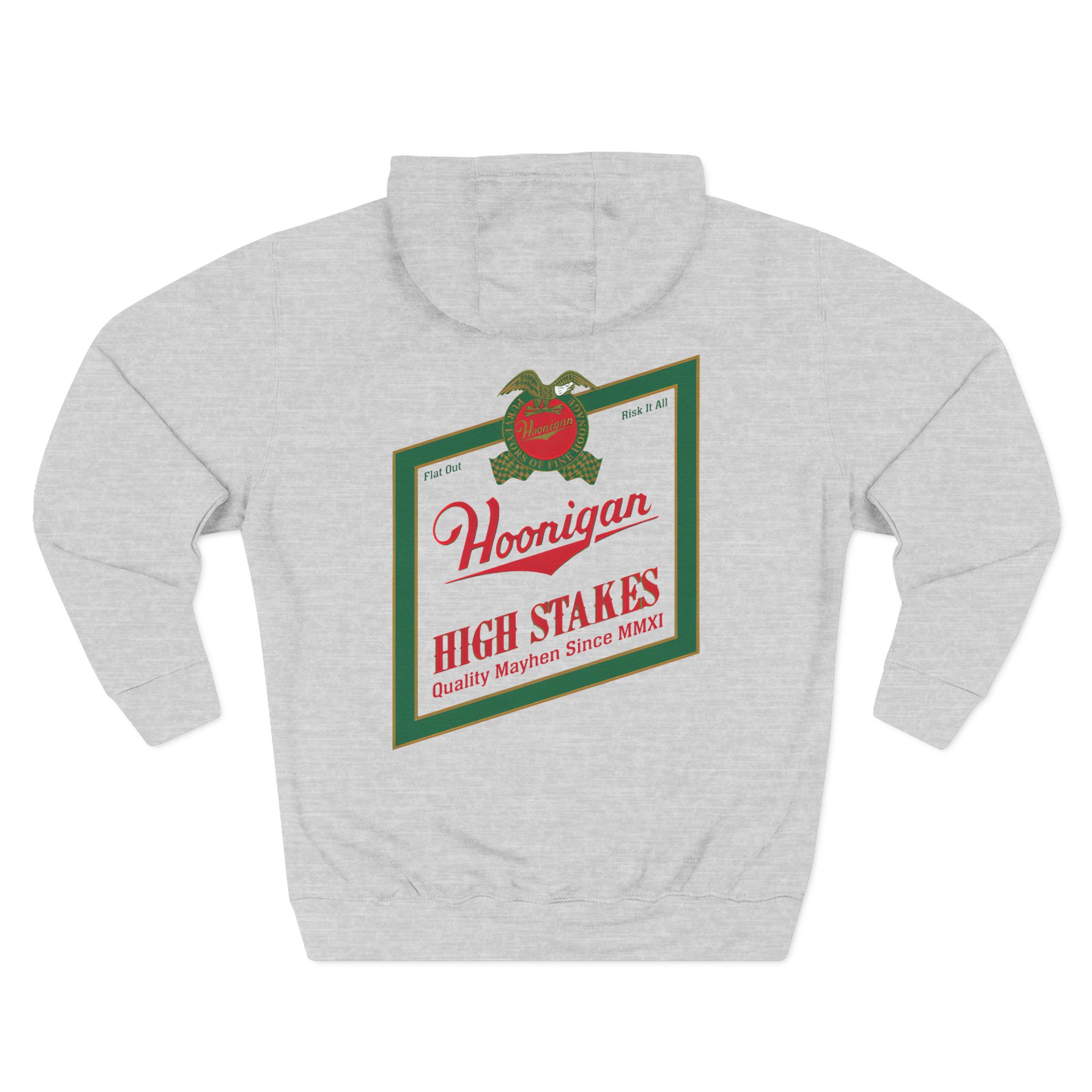 Ken Block Hoonigan High Stakes Three-Panel Fleece Hoodie