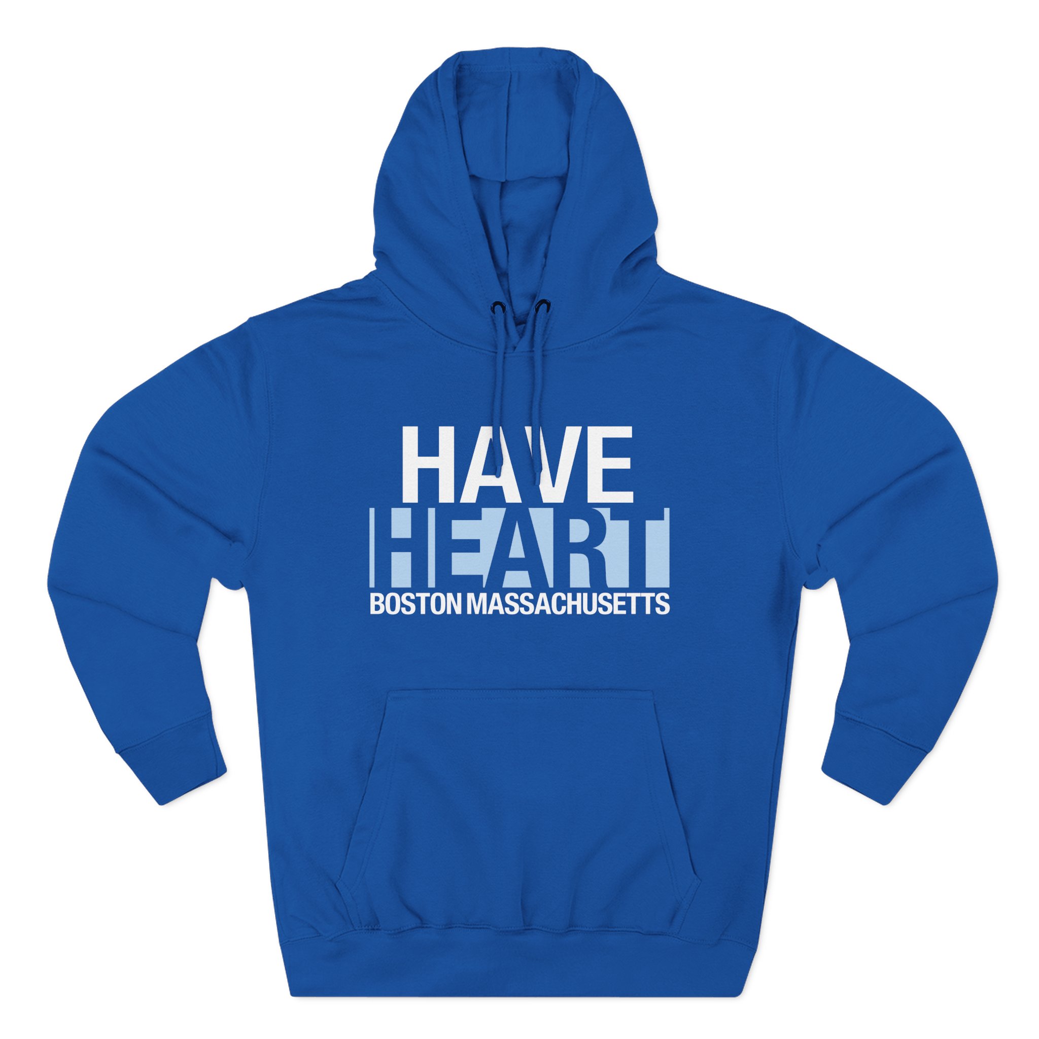 Have Heart Boston Massachusetts Three-Panel Fleece Hoodie