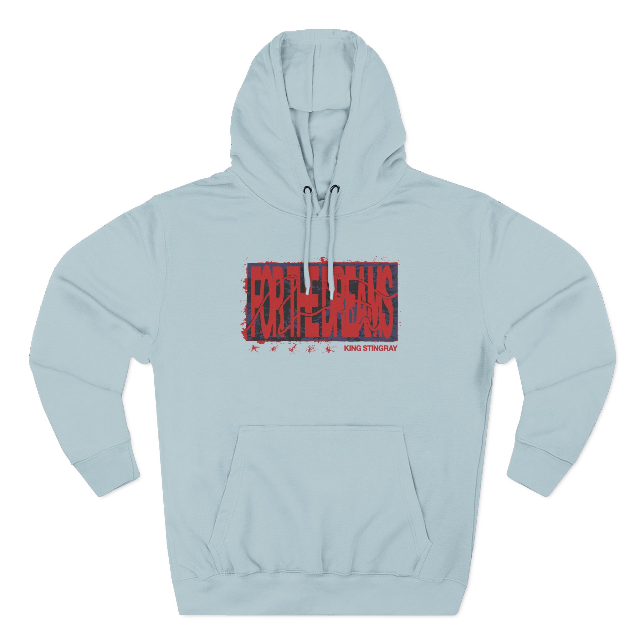 King Stingray for the Dreams Three-Panel Fleece Hoodie
