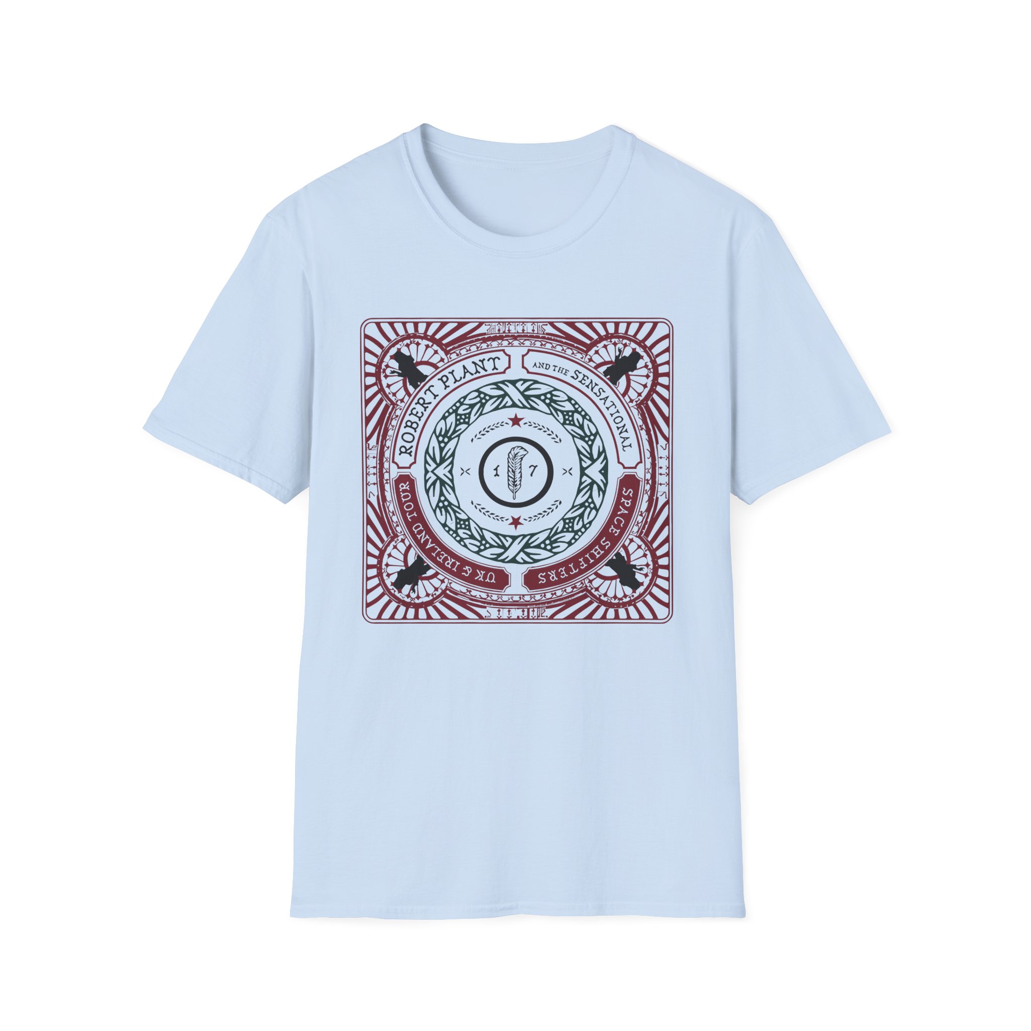 Robert Plant Retrographic Unisex Softstyle T-Shirt