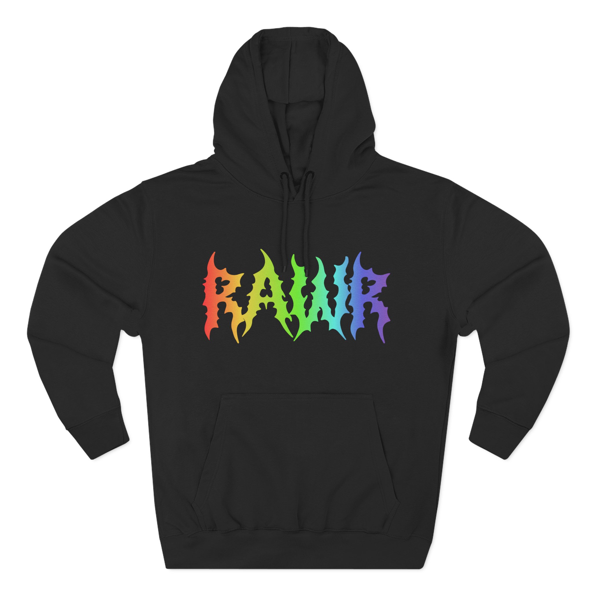 Izzzyzzz Rawr Three-Panel Fleece Hoodie