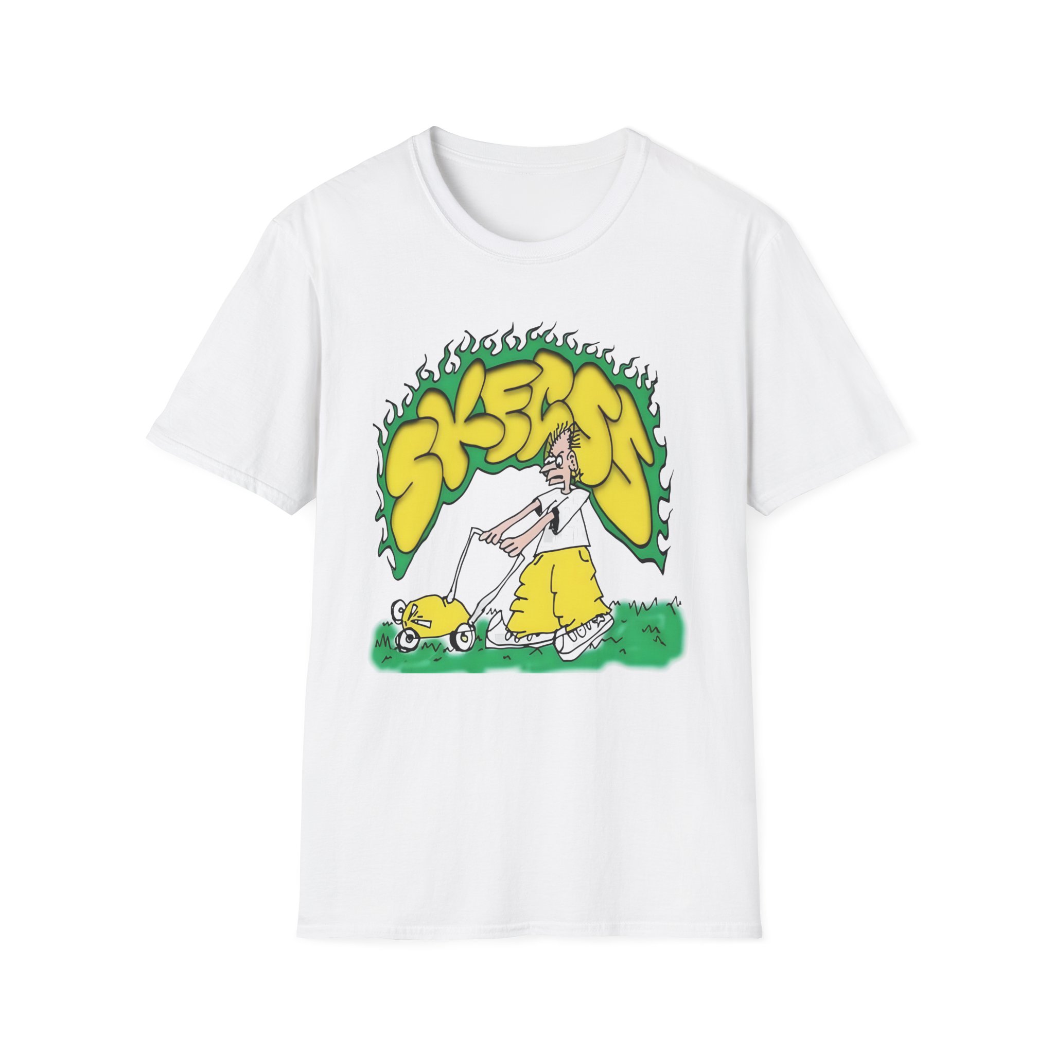 Skegss Lawn Mower Unisex Softstyle T-Shirt