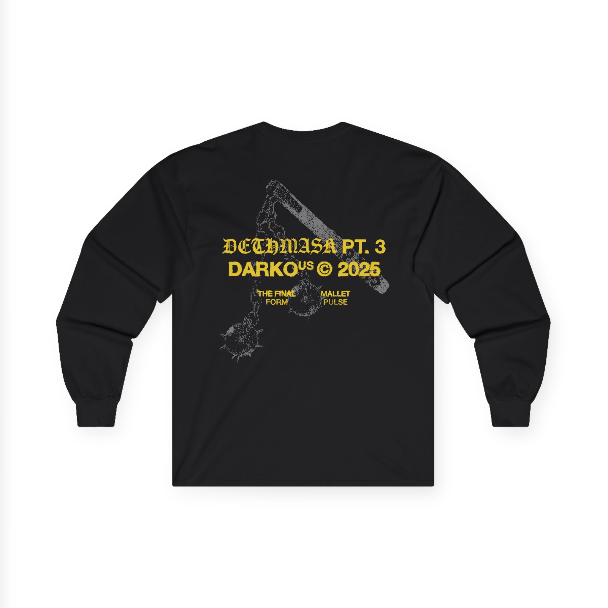 Darko Mallet Hooded Unisex Ultra Cotton Long Sleeve Tee