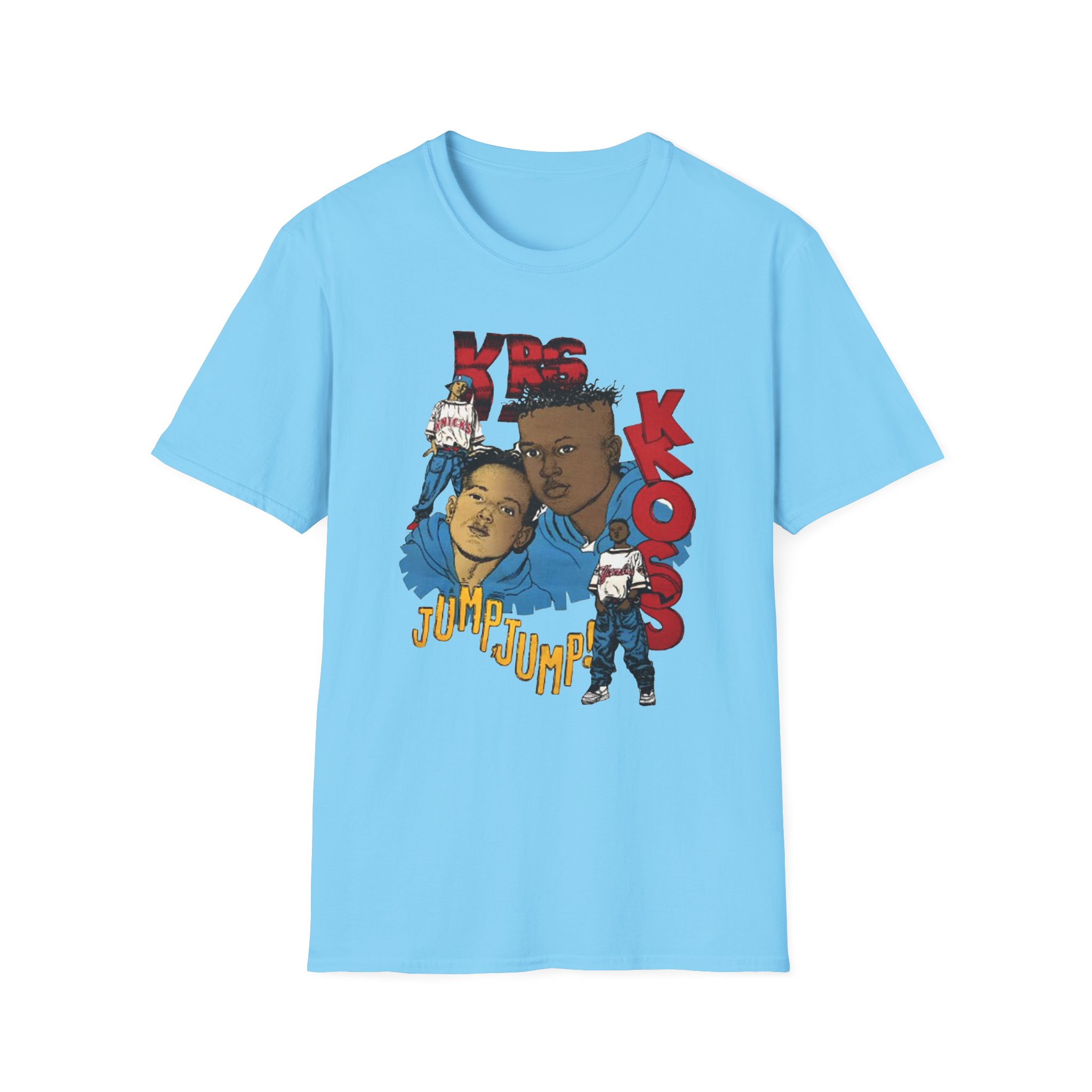 Vintage Kris Kross Jump Jump 90s Rap Unisex Softstyle T-Shirt