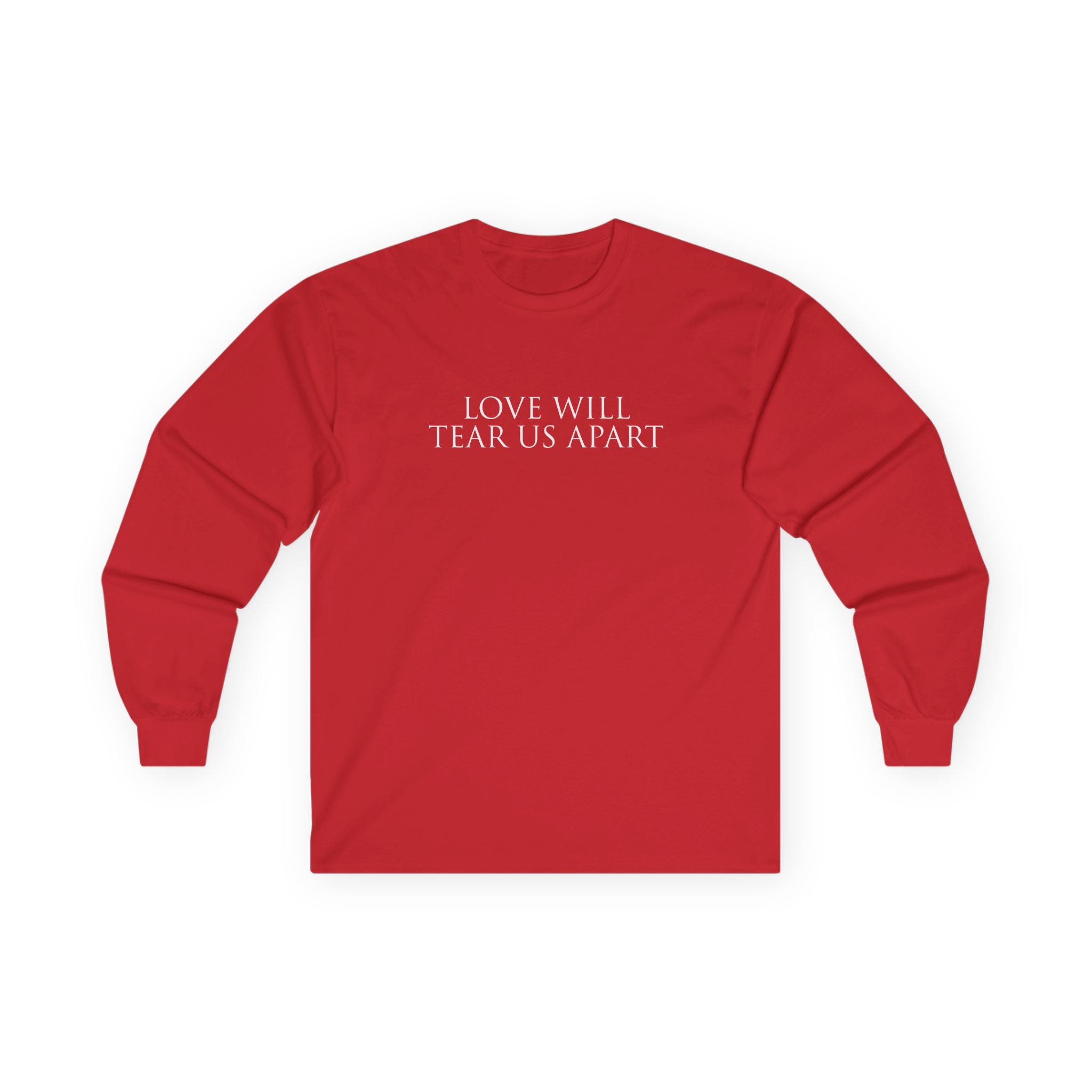 Joy Division Love Will Tear Us Apart Unisex Ultra Cotton Long Sleeve Tee