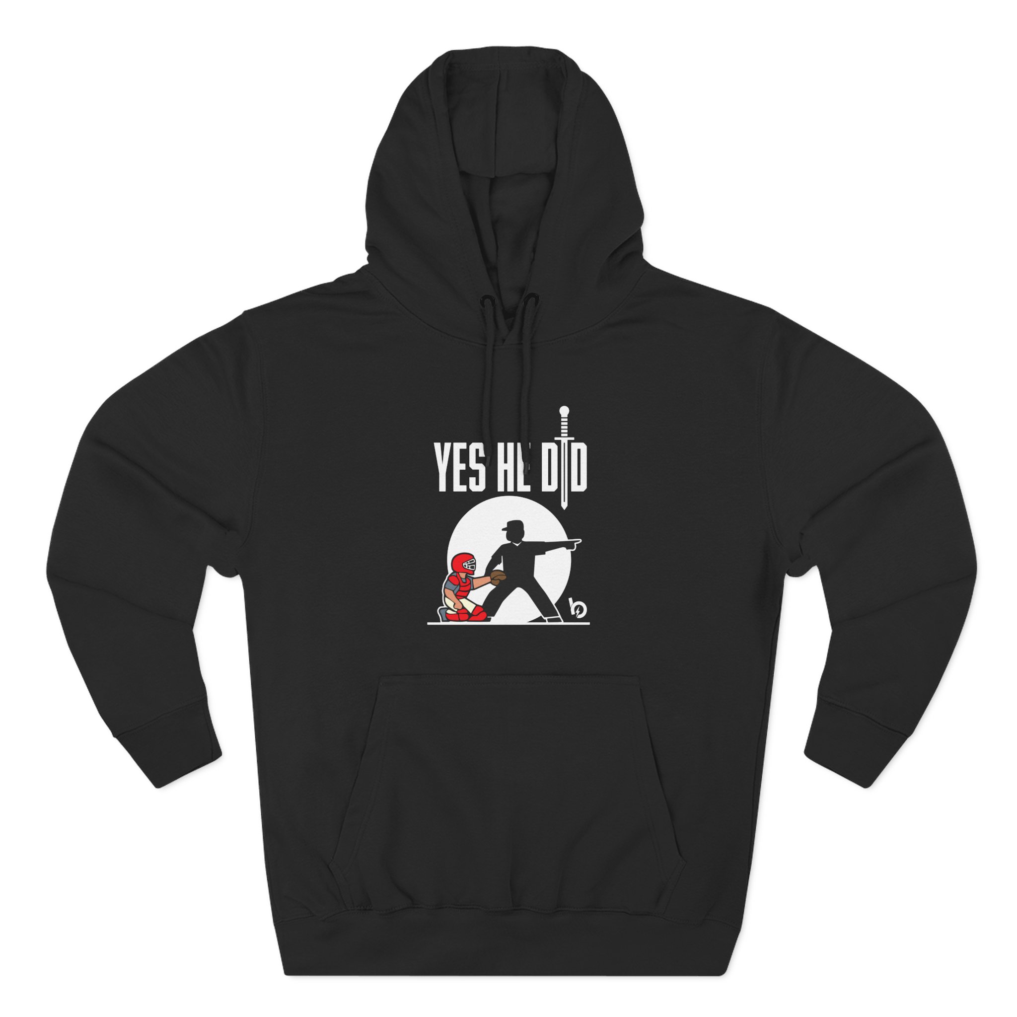 Trevor Bauer Yes He Did Three-Panel Fleece Hoodie