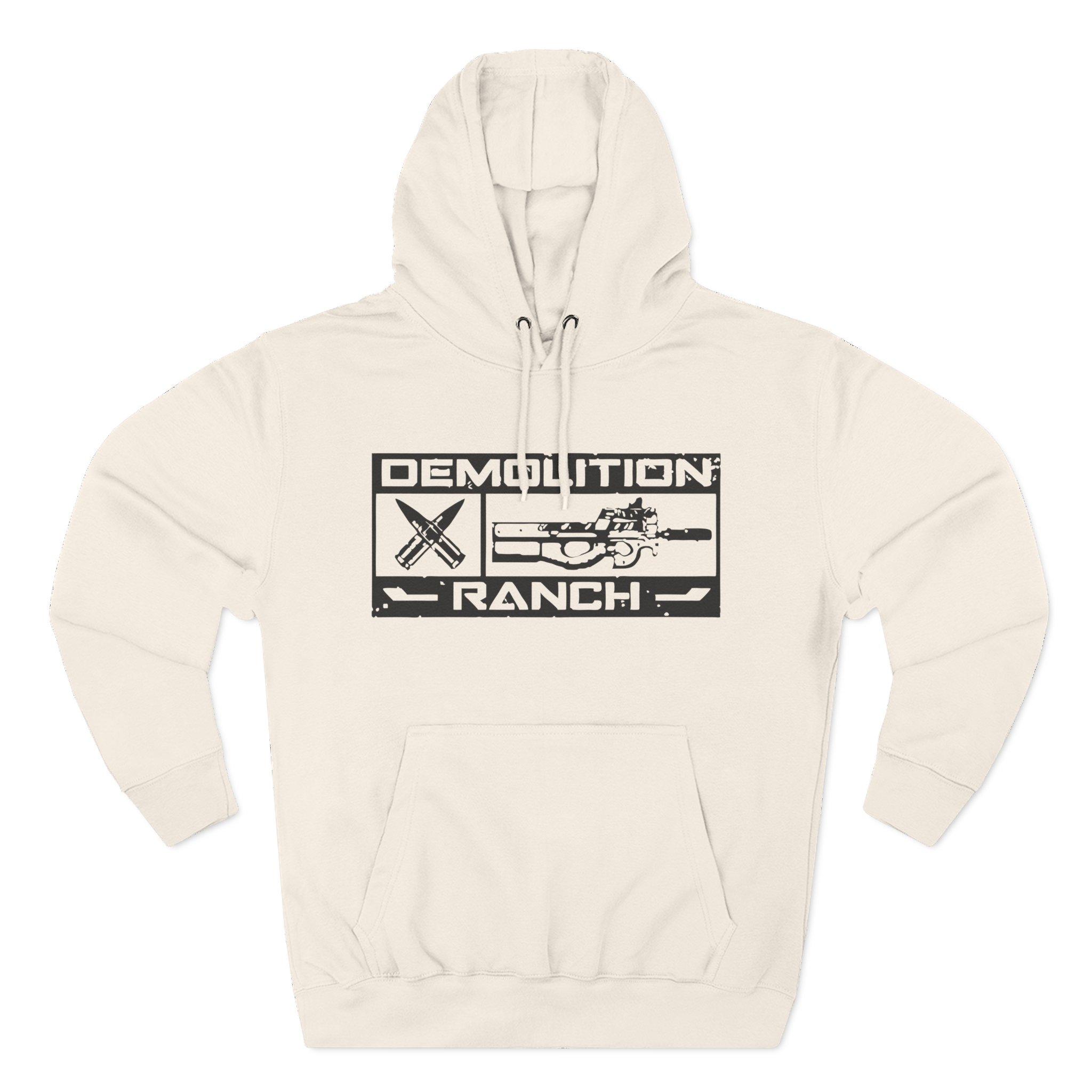Demolition Ranch Three-Panel Fleece Hoodie
