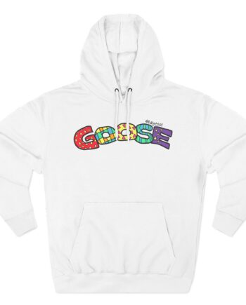 Goose x Staycool   Rainbow Three-Panel Fleece Hoodie