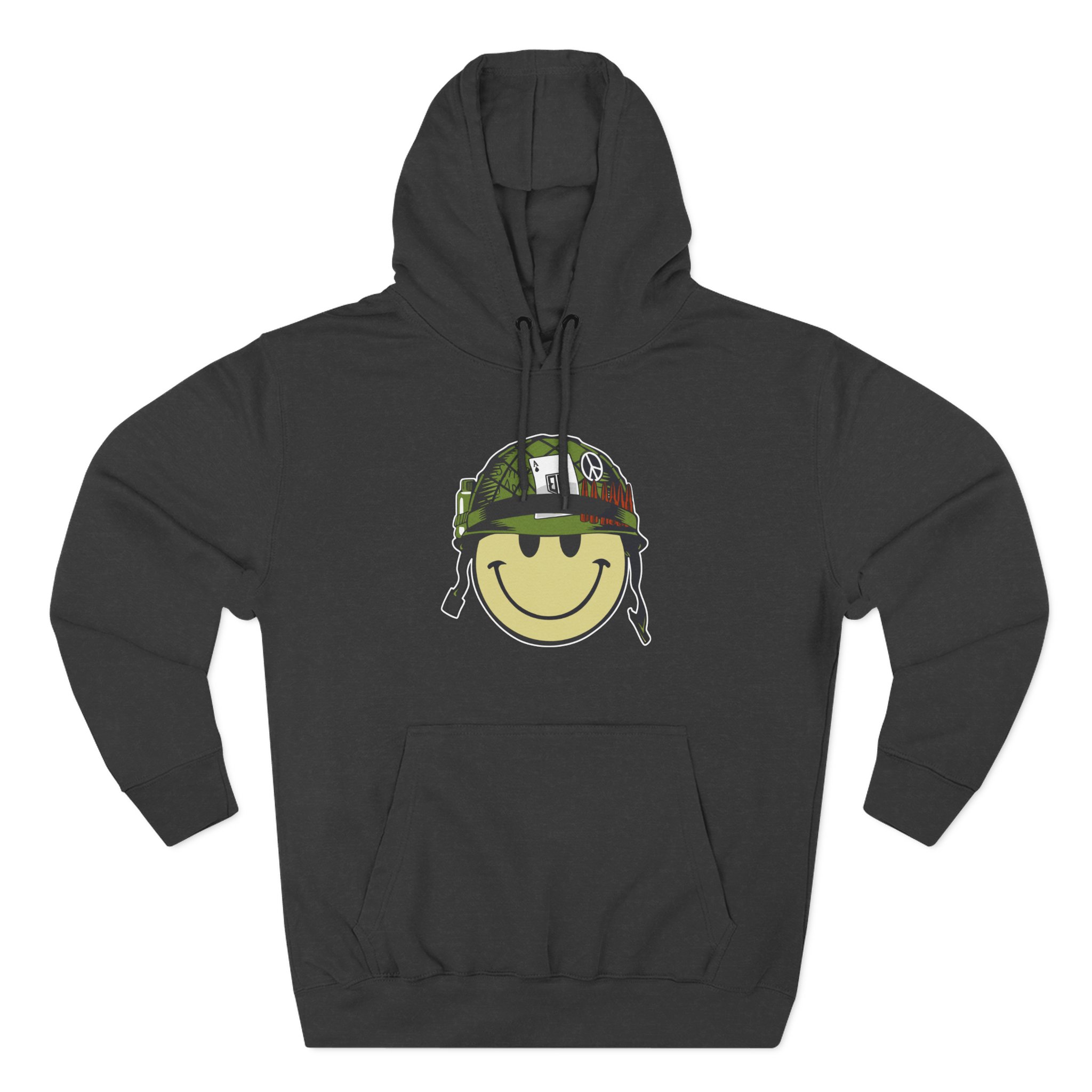 Roman Atwood Smiley Three-Panel Fleece Hoodie