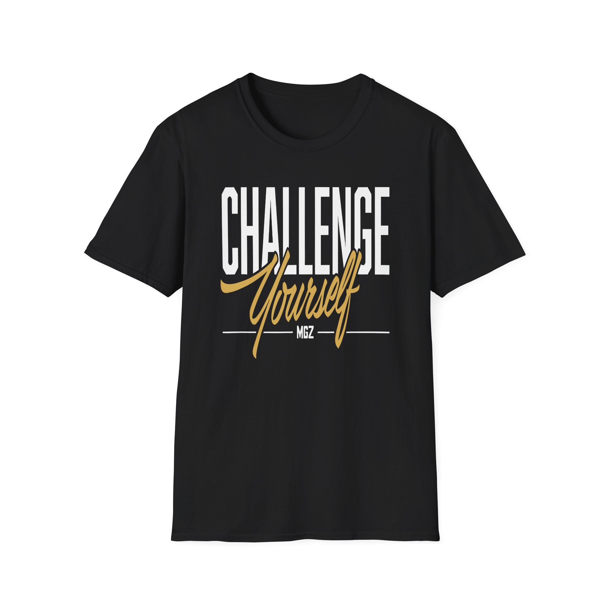 Morgz Mgz Challenge Yourself Unisex Softstyle T-Shirt
