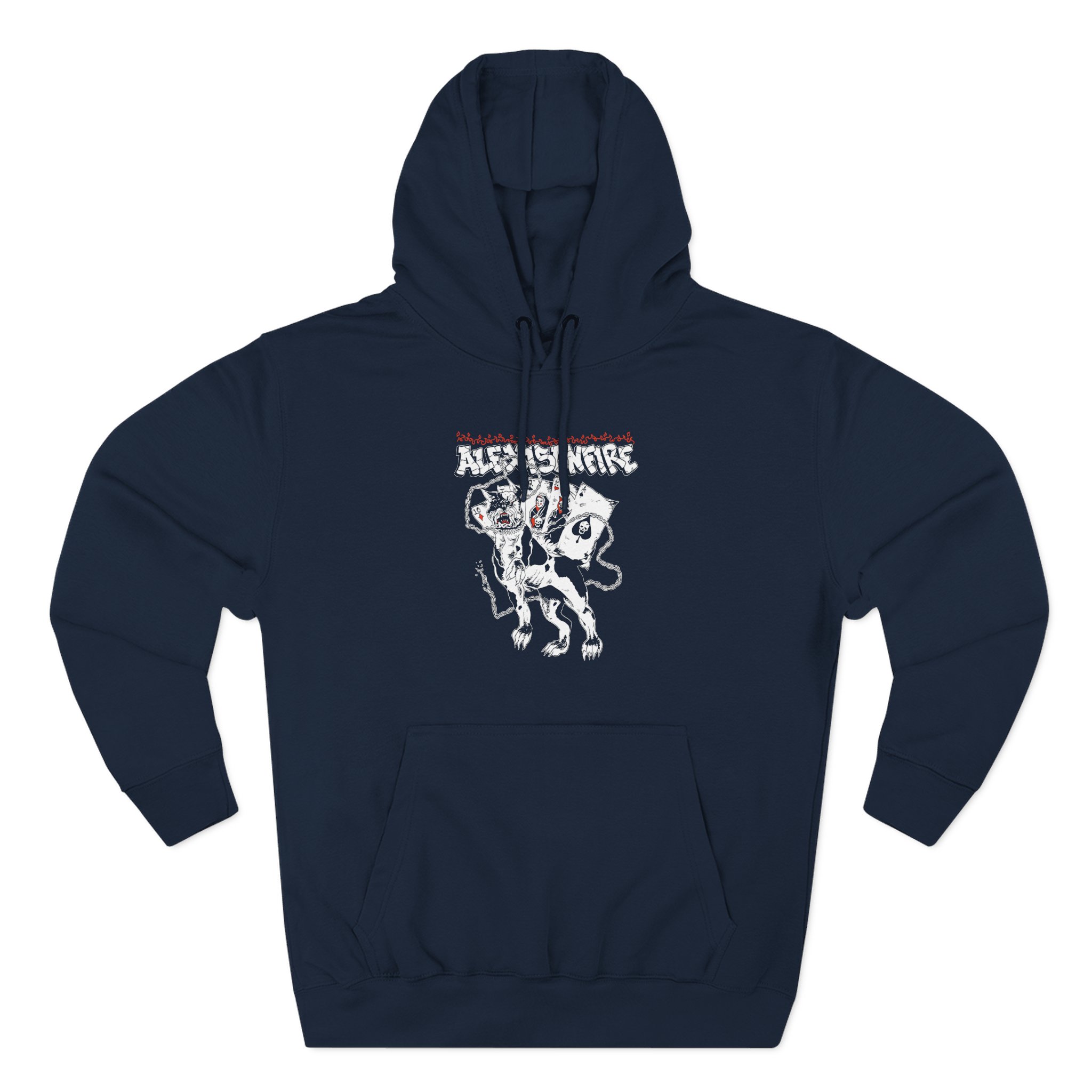 Alexisonfire Dog Chain Three-Panel Fleece Hoodie