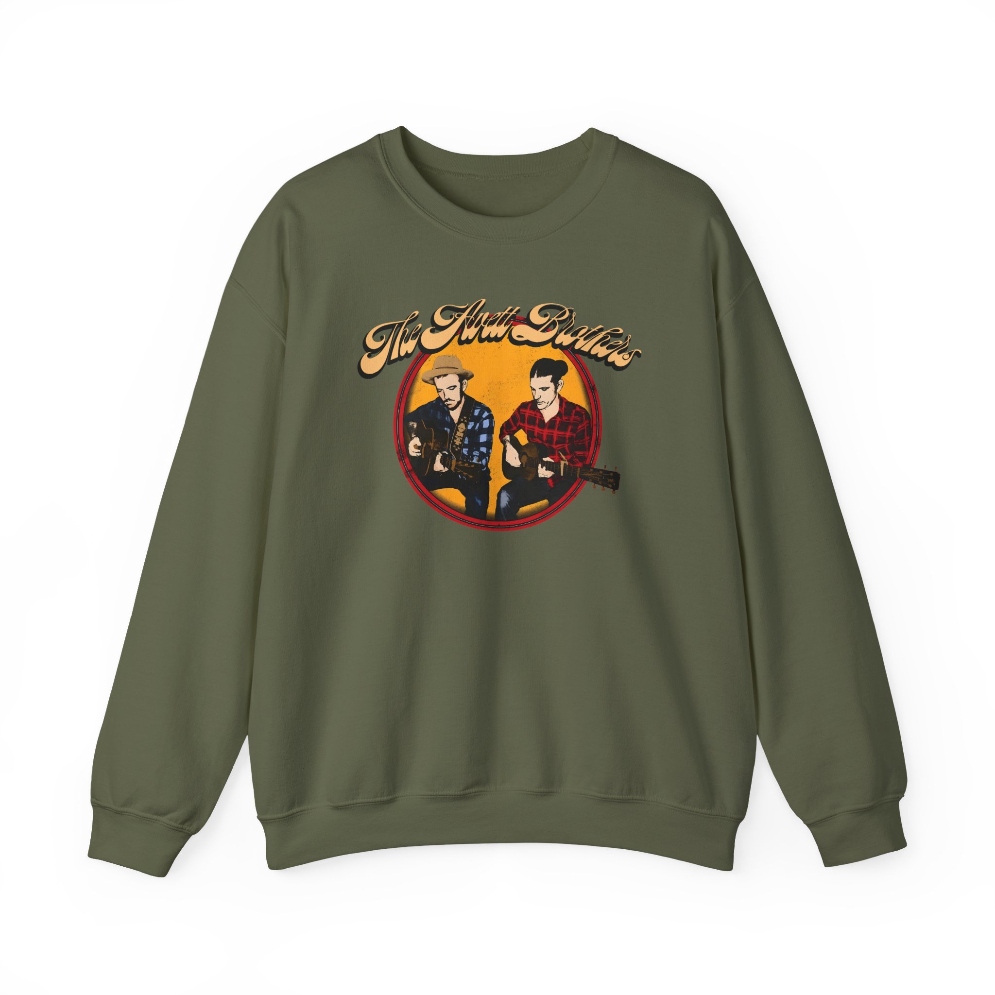 Avett Brothers Vintage Photo Unisex Heavy Blendâ„¢ Crewneck Sweatshirt