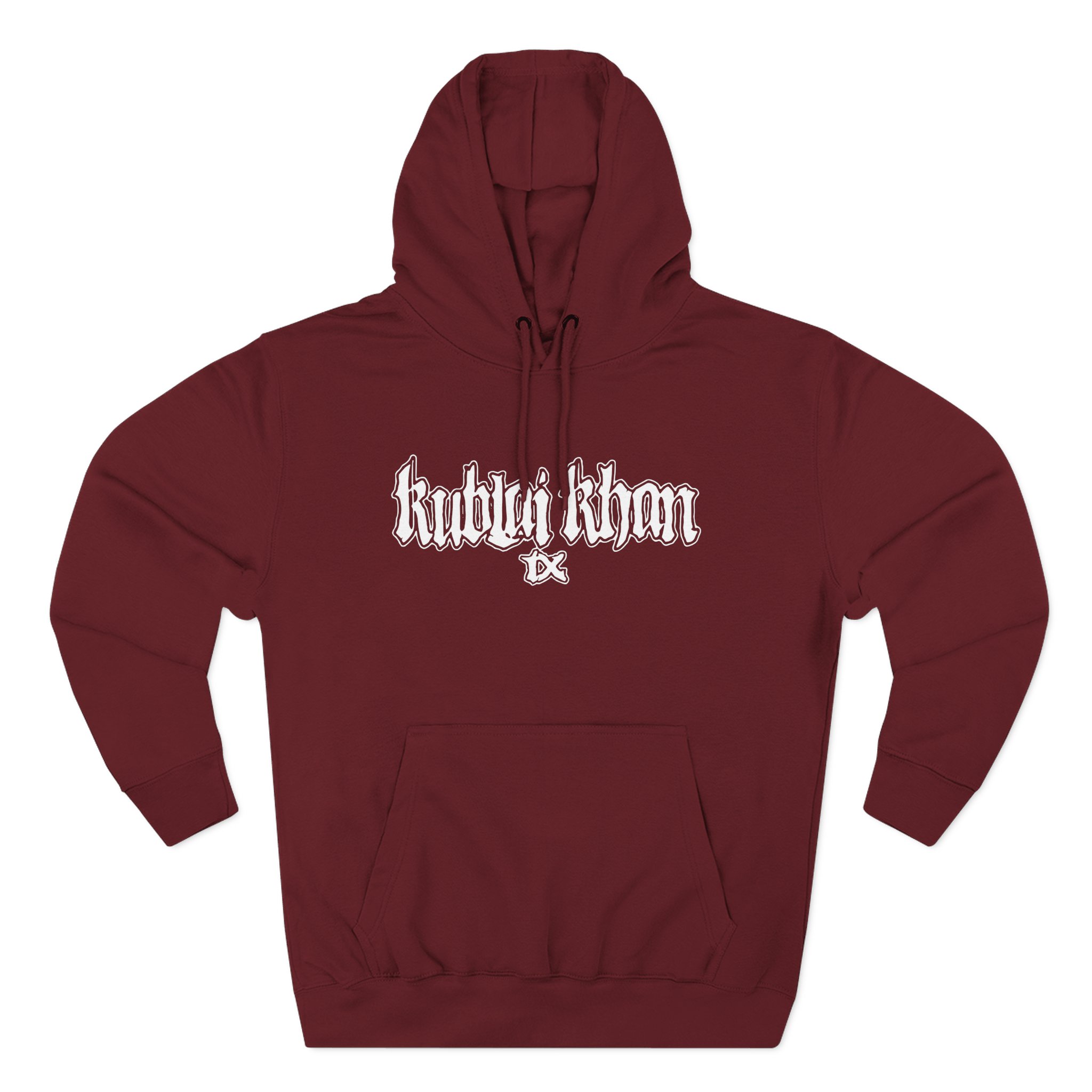 Kublai Khan - Rust and Die Three-Panel Fleece Hoodie