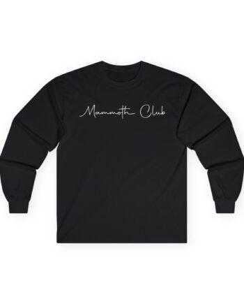 Mammoth Club Unisex Ultra Cotton Long Sleeve Tee