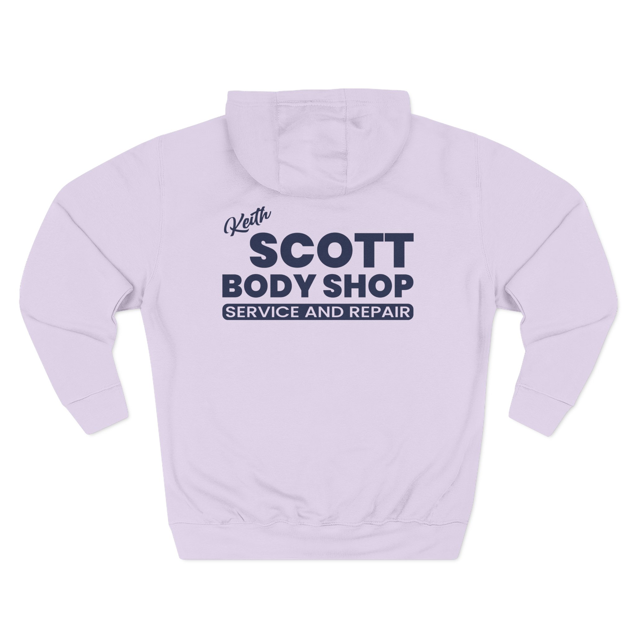 Keith Scott Body Shop One Tree Hill Three-Panel Fleece Hoodie
