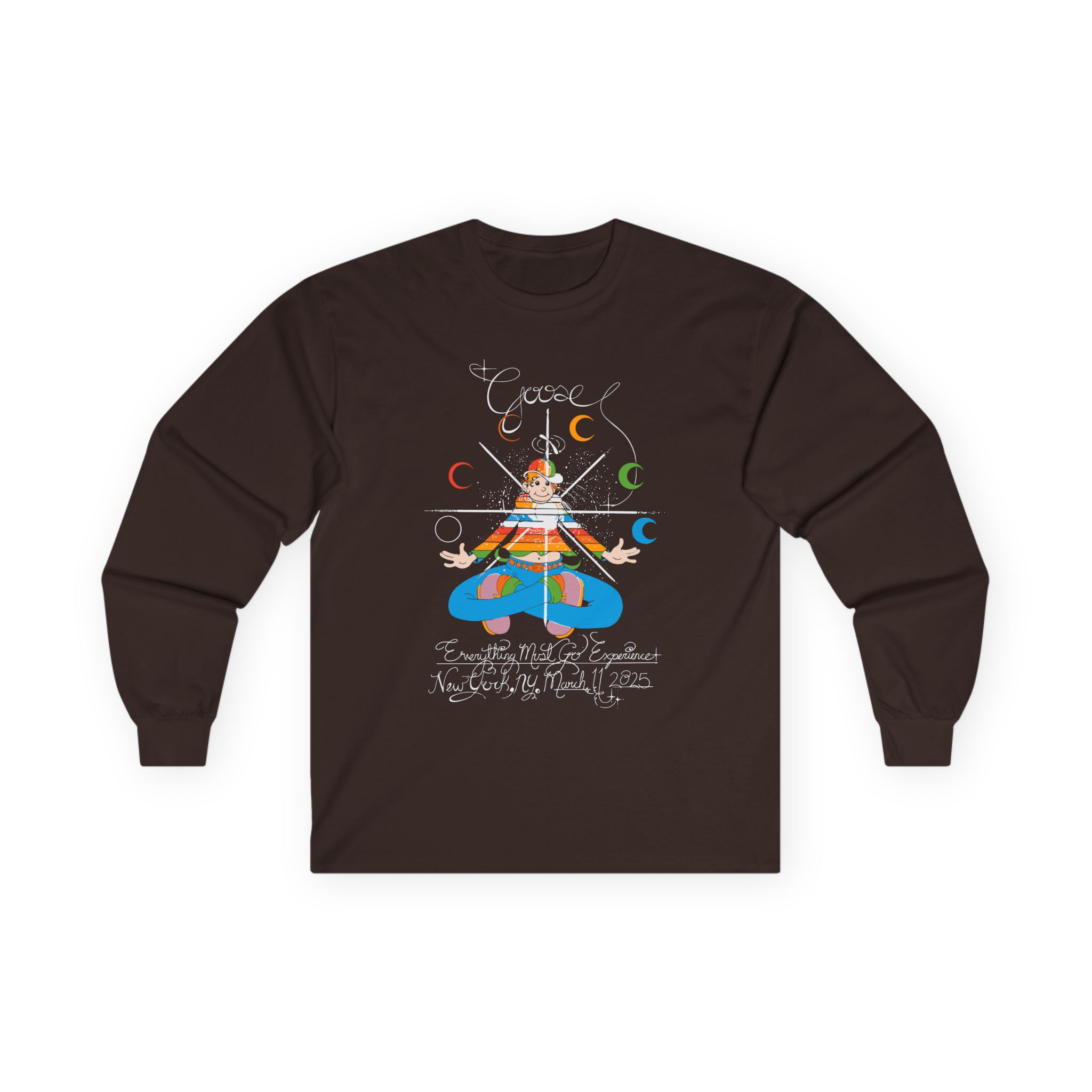 Goose Rainbow Kid EMG Experienc Unisex Ultra Cotton Long Sleeve Tee