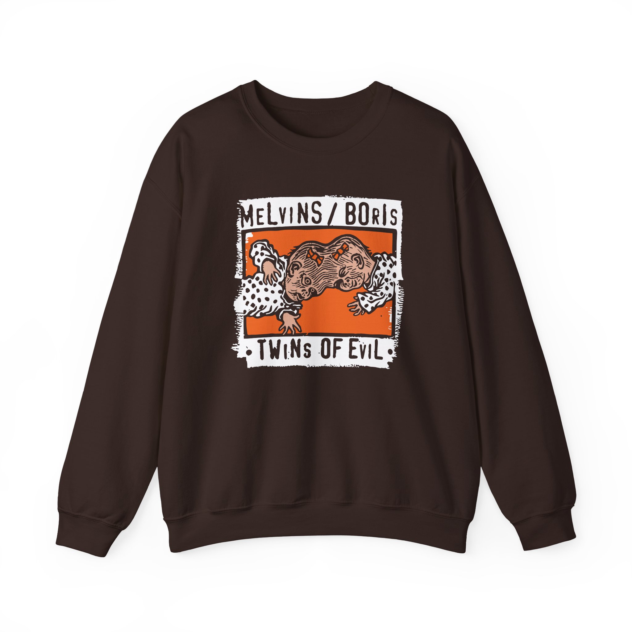 Melvins Twins of Evil Unisex Heavy Blendâ„¢ Crewneck Sweatshirt