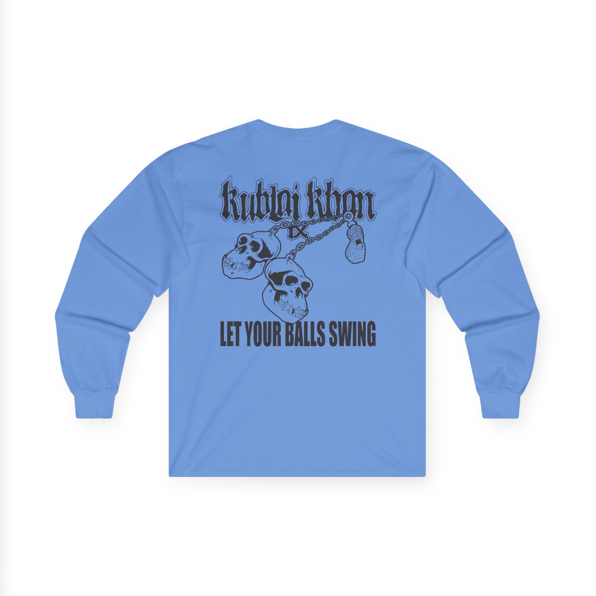 Kublai Khan - Let Your Balls Swing Unisex Ultra Cotton Long Sleeve Tee