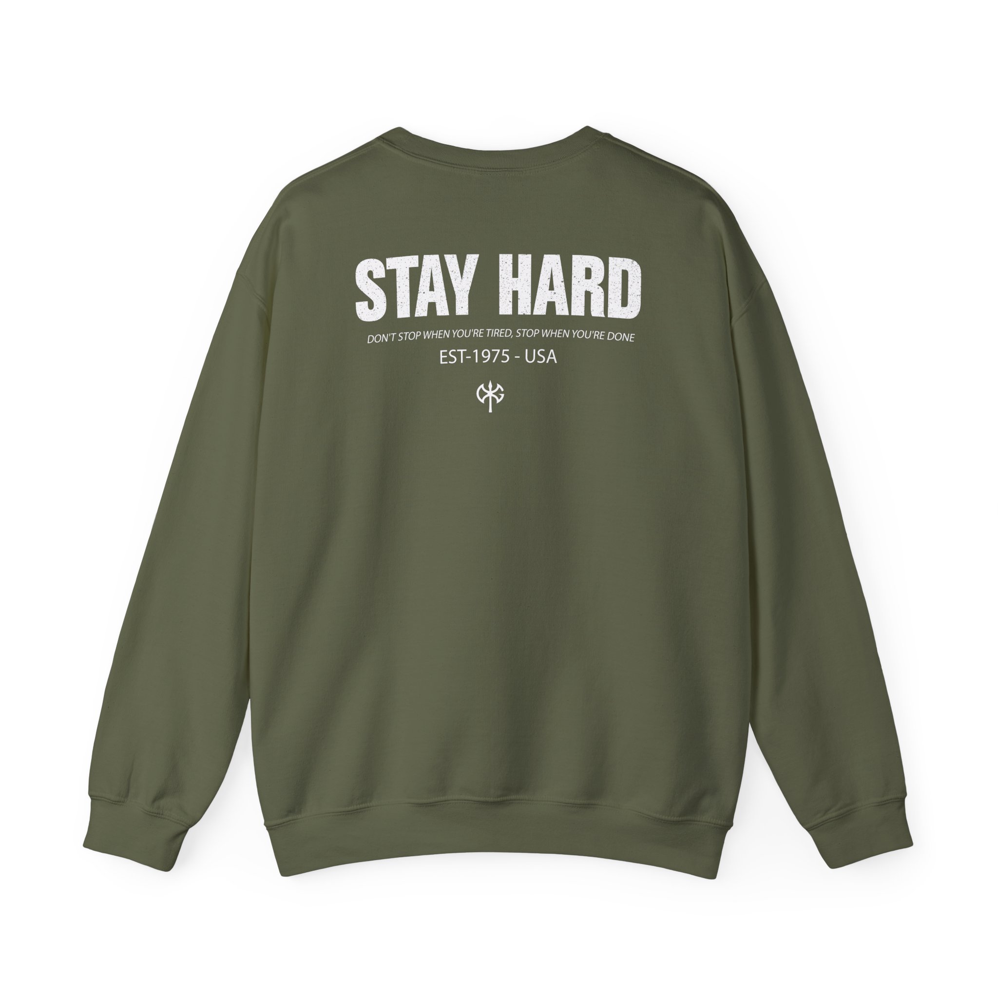 David Goggins Stay Hard Unisex Heavy Blendâ„¢ Crewneck Sweatshirt