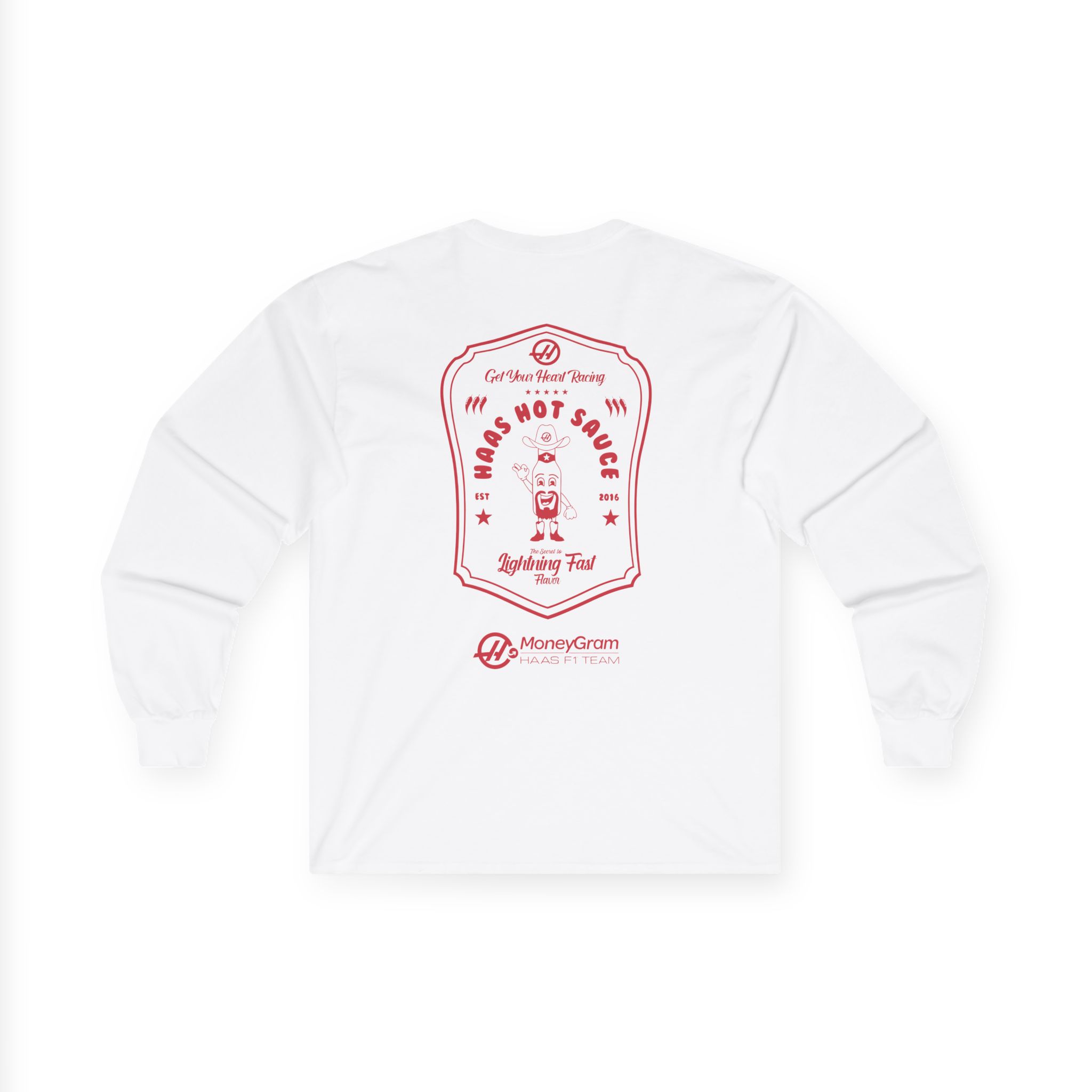 Haas F1 Hot Sauce Unisex Ultra Cotton Long Sleeve Tee
