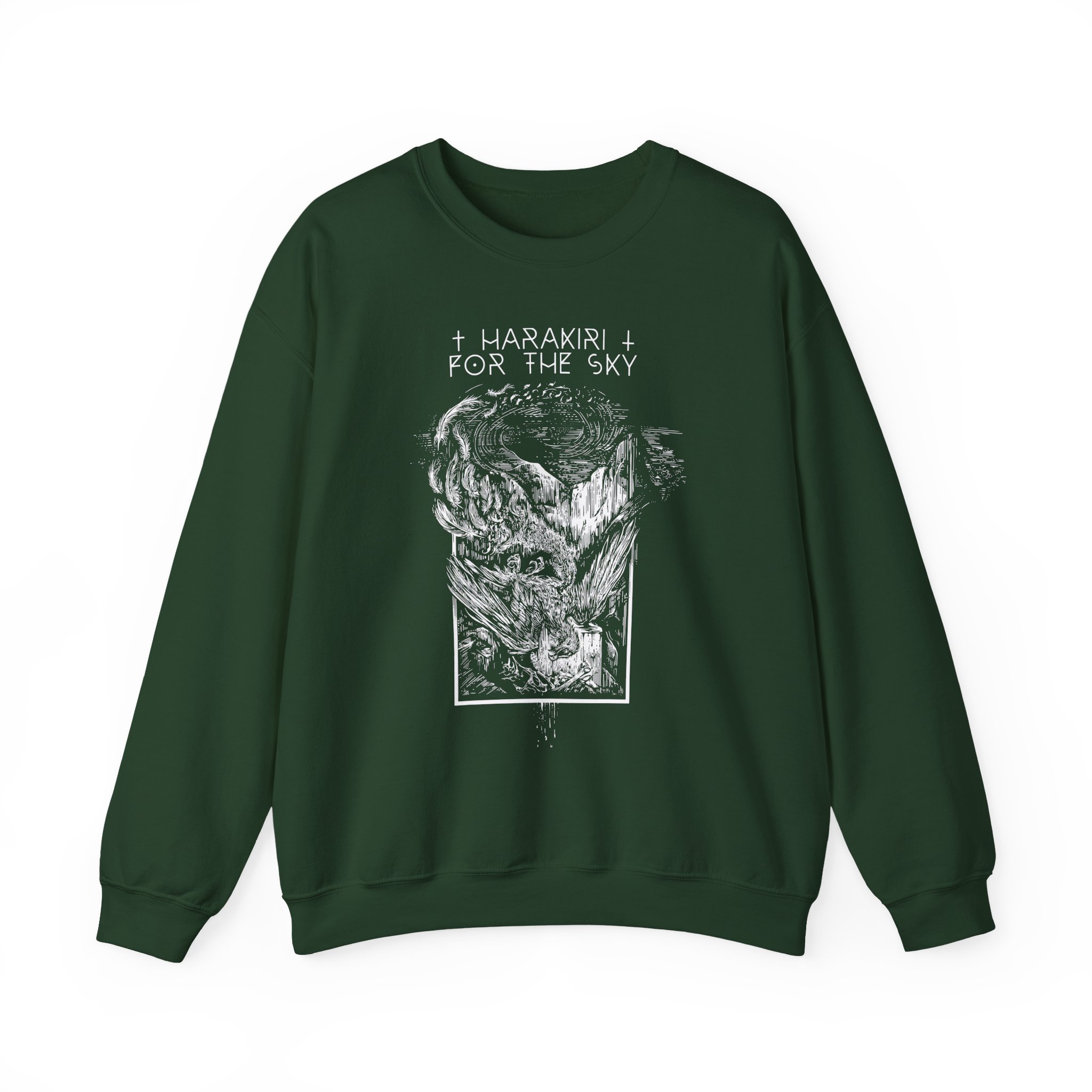 Harakiri for the Sky Dead Vulture Unisex Heavy Blendâ„¢ Crewneck Sweatshirt