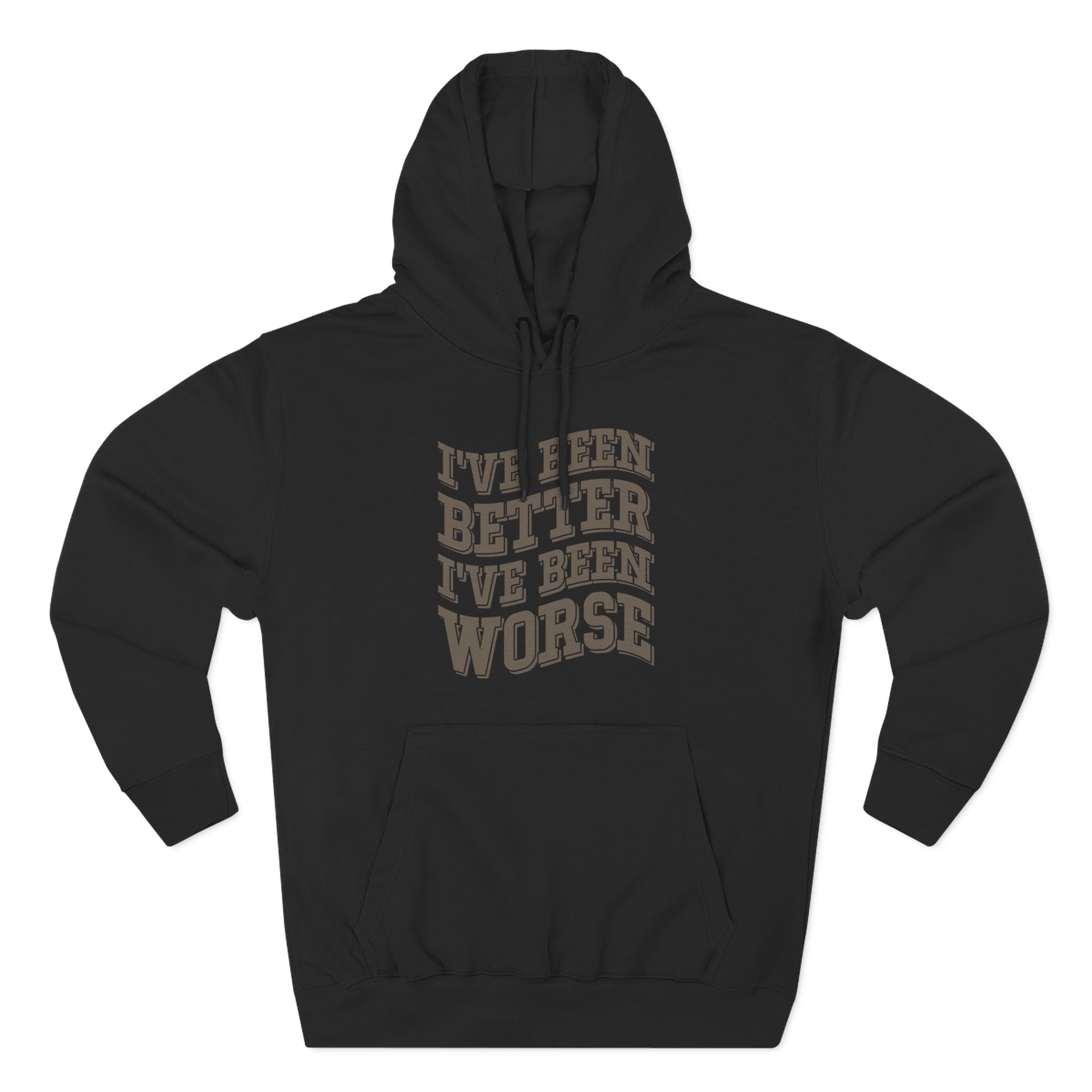 Clint Black I've Been Better Three-Panel Fleece Hoodie