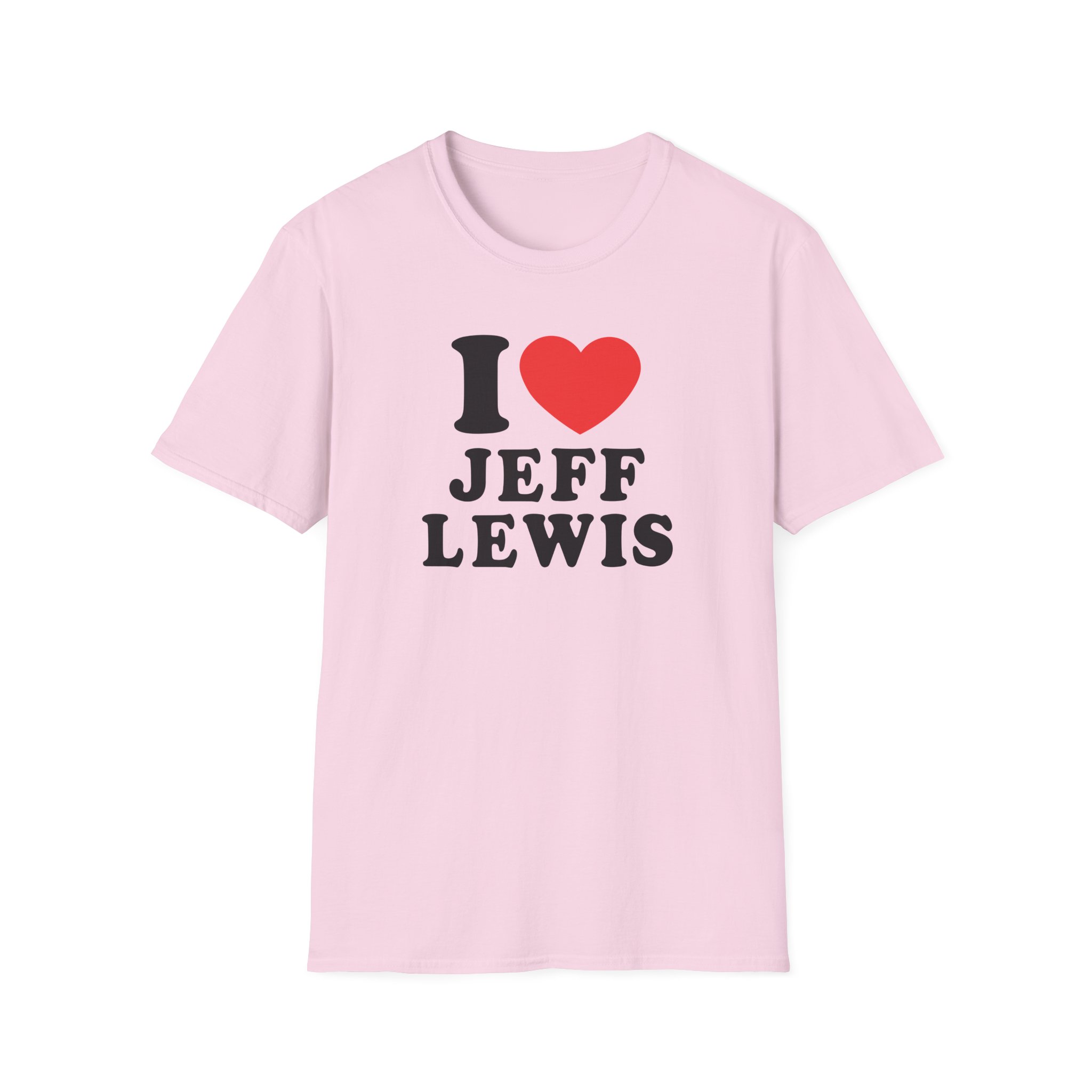 I Love Jeff Lewis Unisex Softstyle T-Shirt