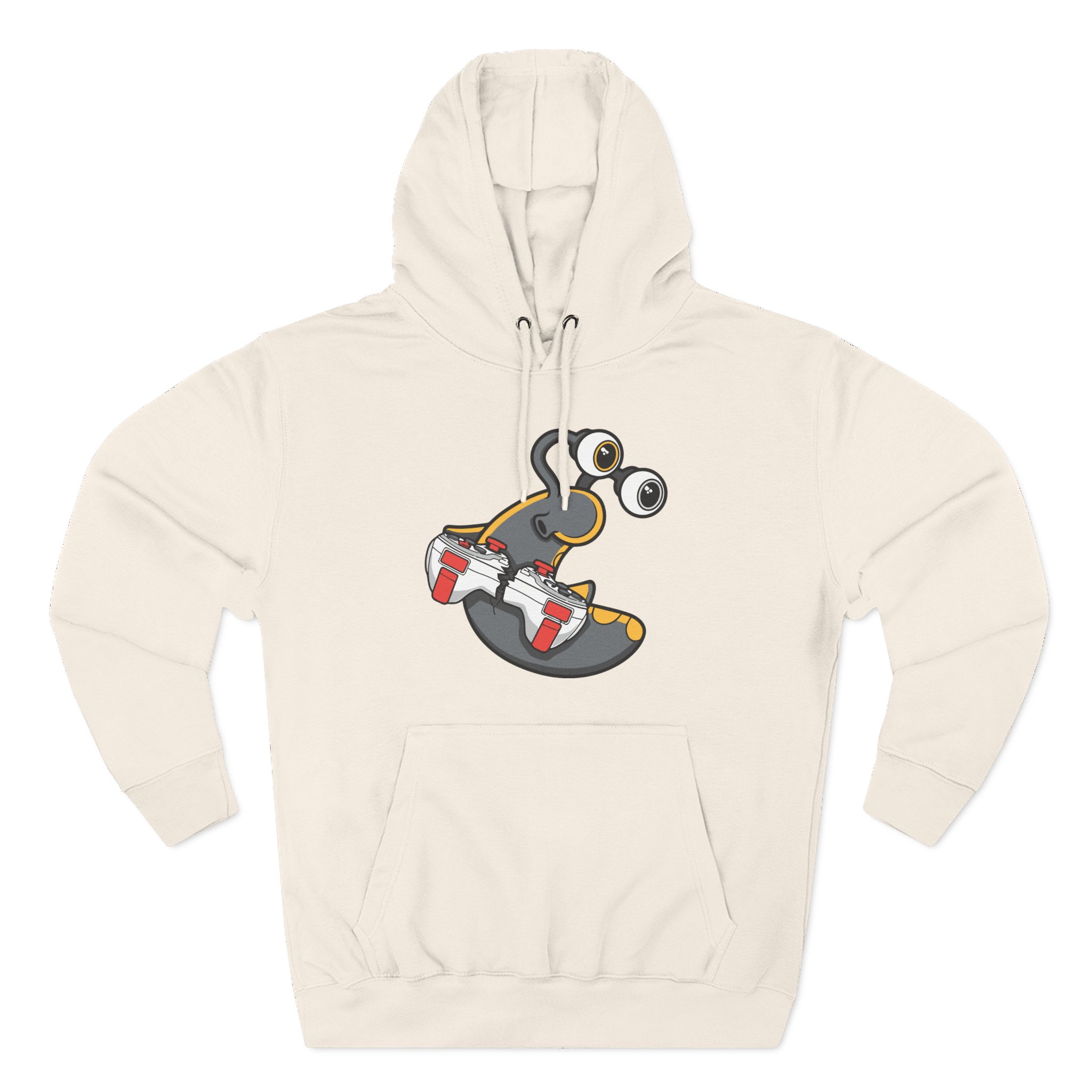 Kjlmhoj Slogoman Three-Panel Fleece Hoodie