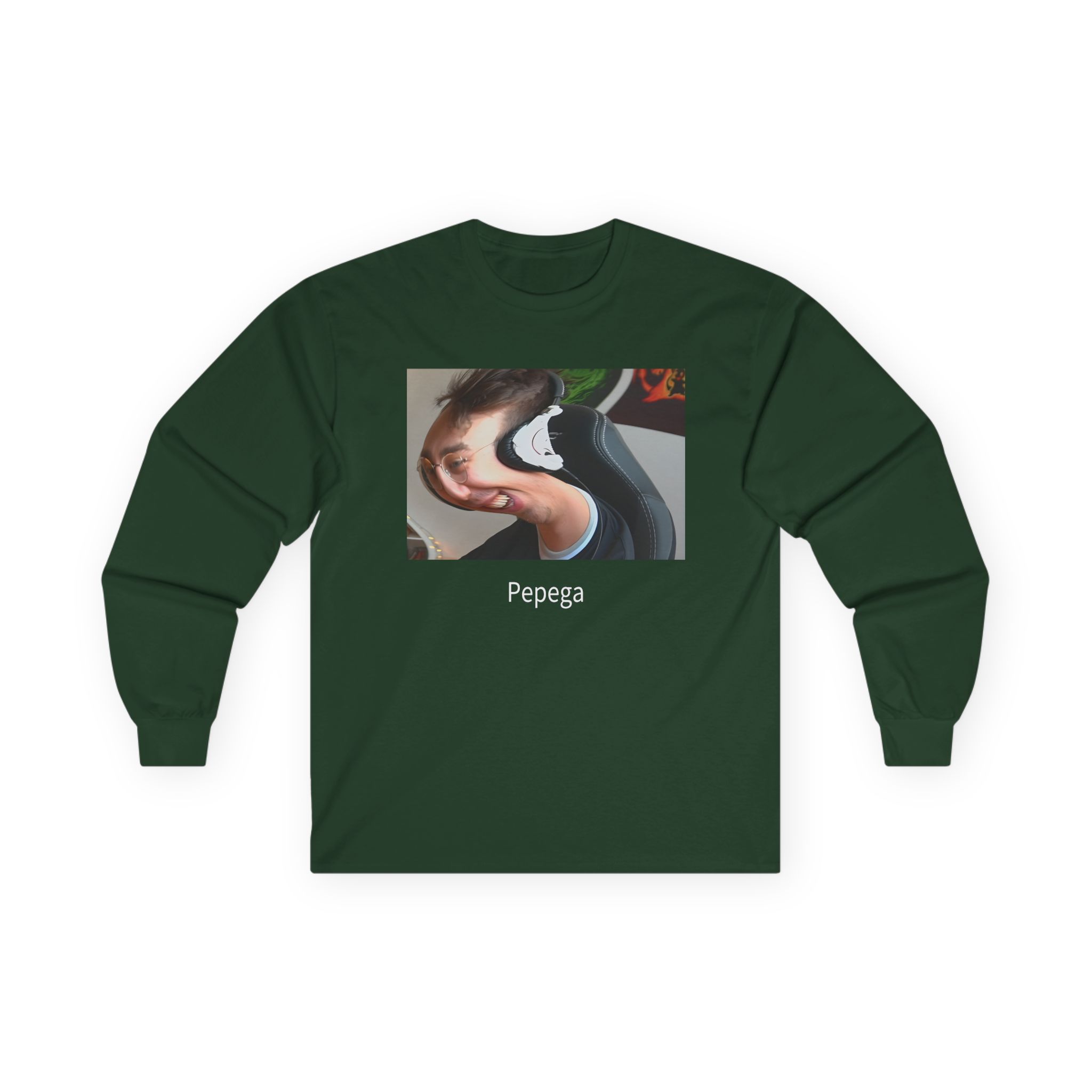 Papaplatte Pepega Unisex Ultra Cotton Long Sleeve Tee