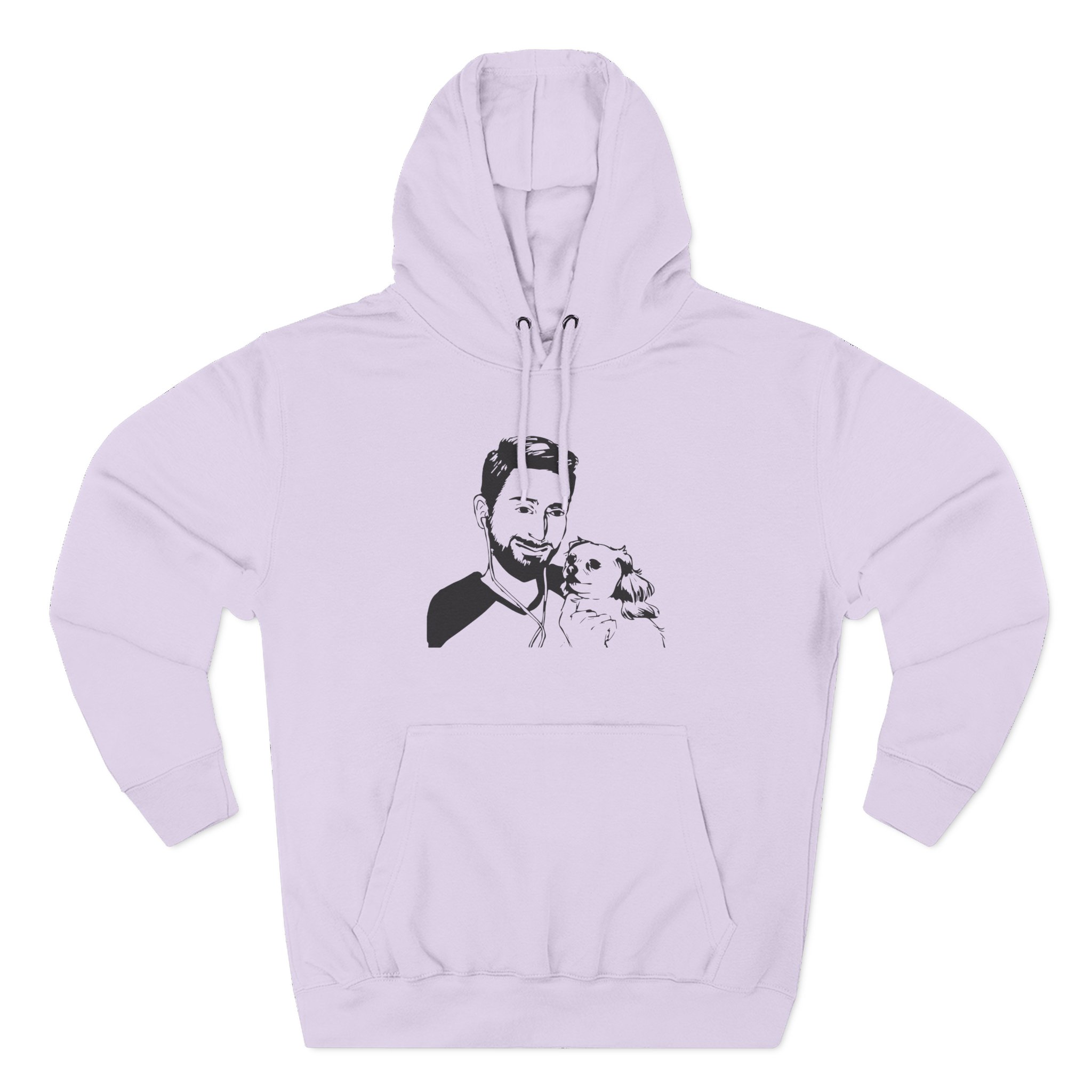 Atrioc Three-Panel Fleece Hoodie